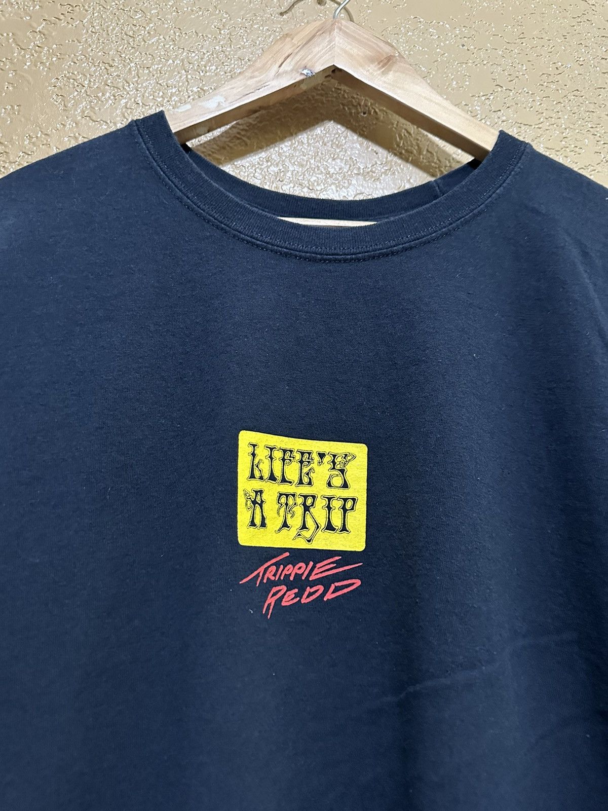 Trippie Redd 📌 RARE Trippie Redd Life’s A Trip Tour Longsleeve Tee Size US L / EU 52-54 / 3 - 4 Thumbnail