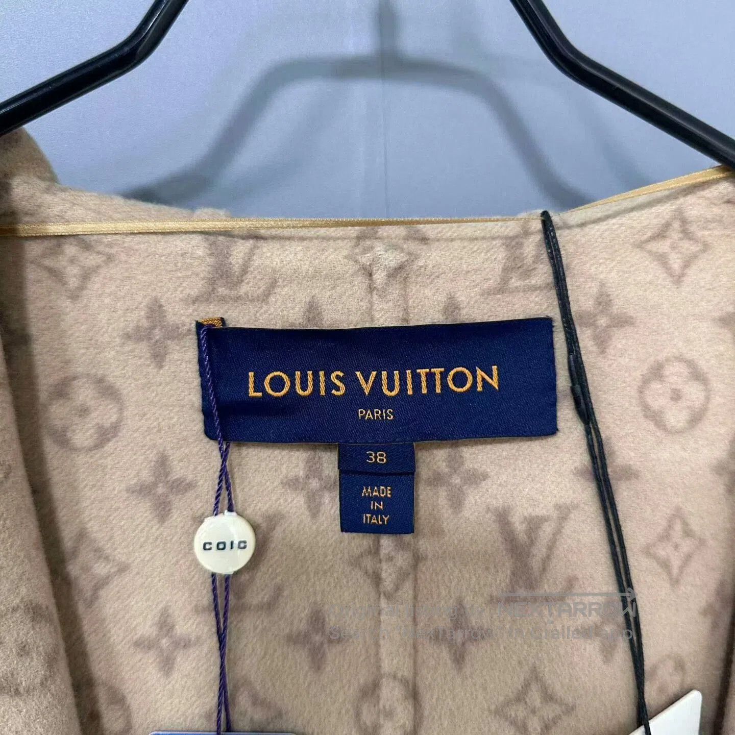 Louis Vuitton louis vuitton patterned bathrobe coat. Size M / US 6-8 / IT 42-44 - 4 Thumbnail