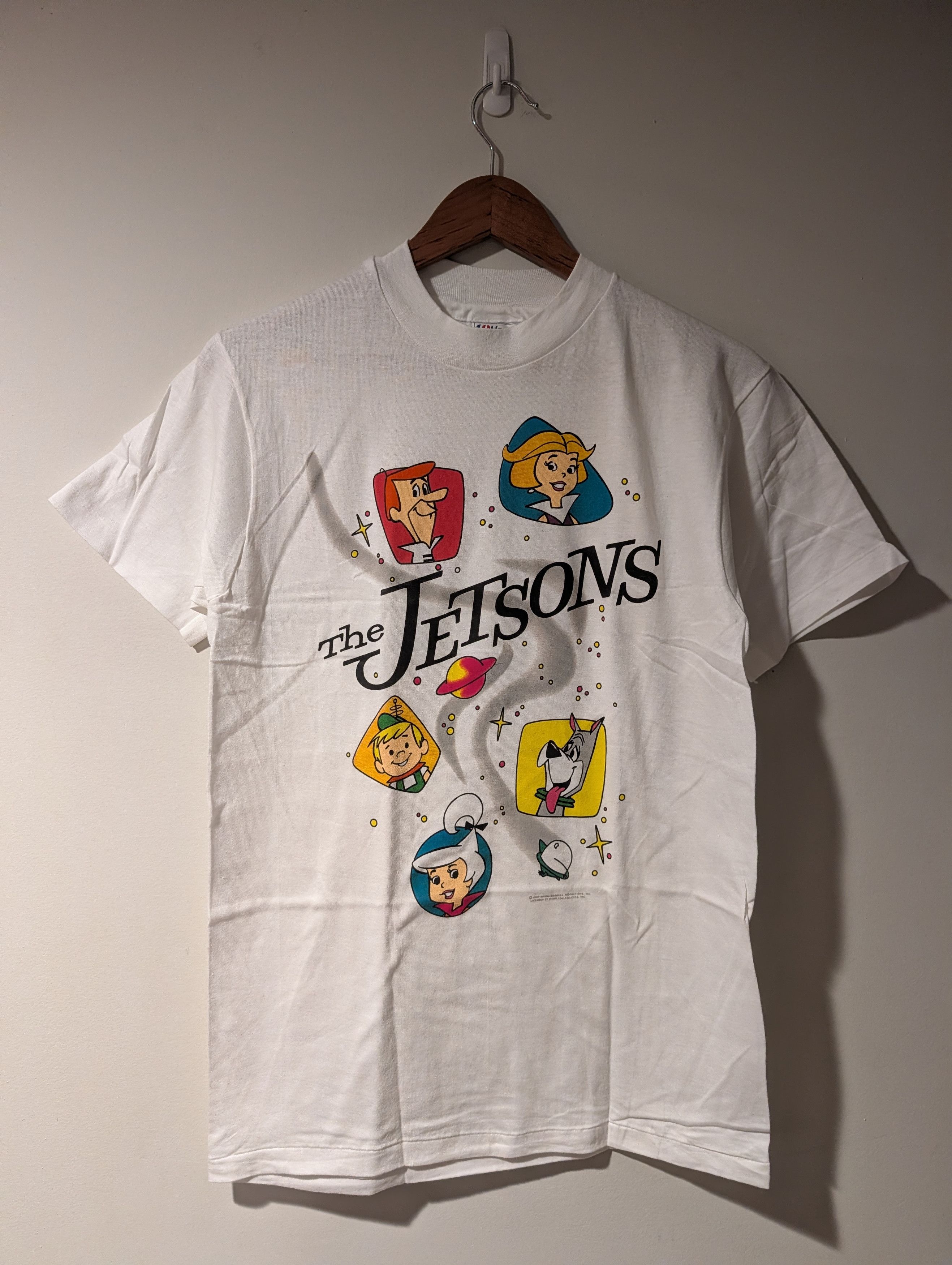 Cartoon Network Vintage The Jetsons T-Shirt Hanes 80s Hanna Barbera USA Size US M / EU 48-50 / 2 - 1 Thumbnail
