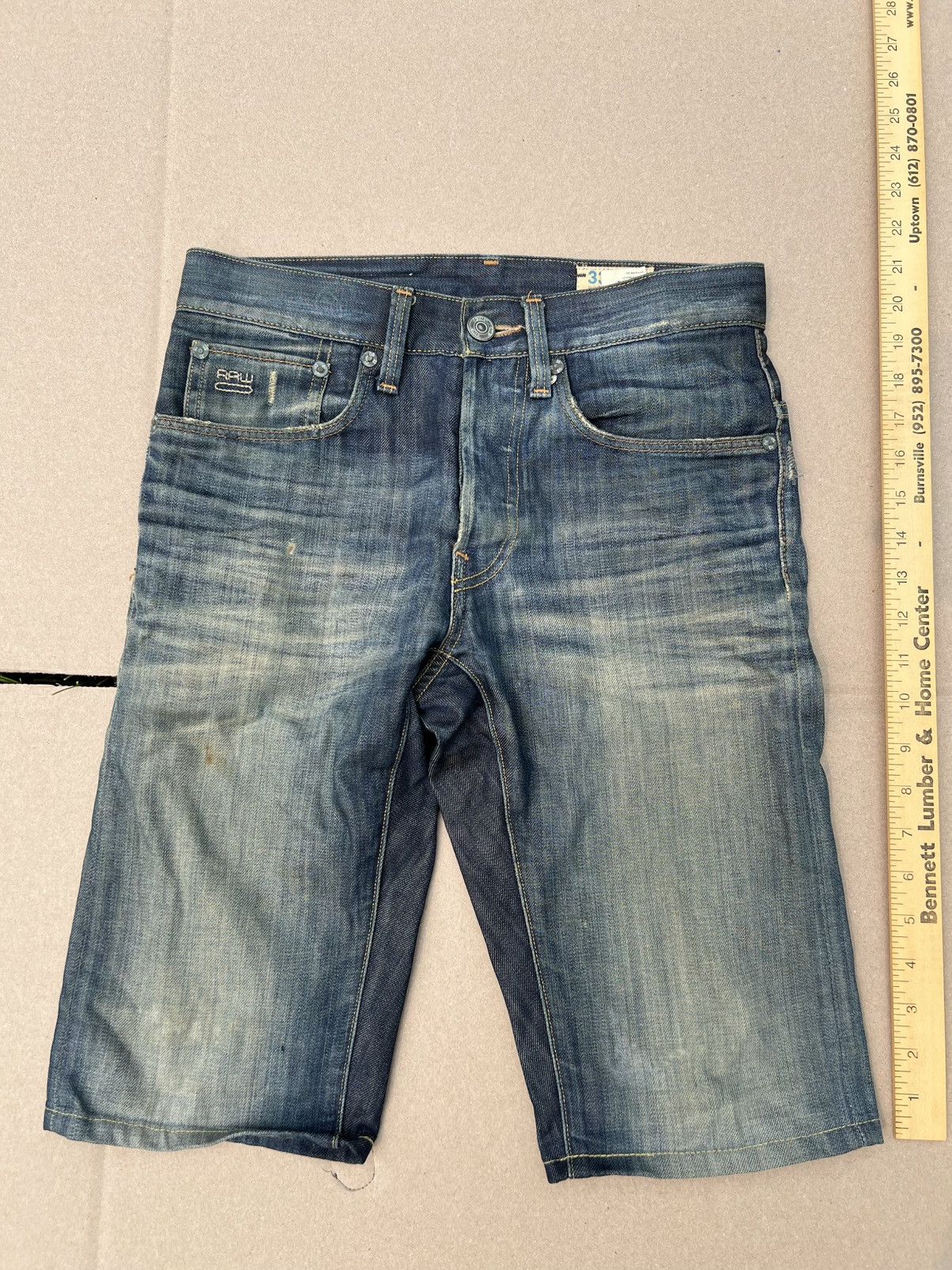 G-Star G Star Raw Denim Shorts Size US 28 / EU 44 - 1 Thumbnail