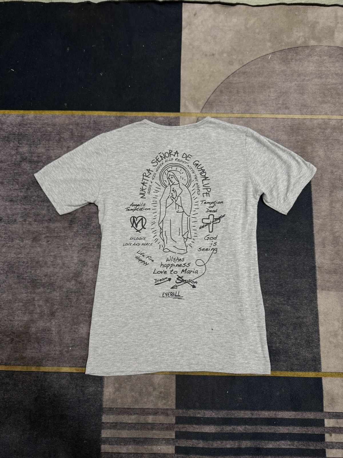 Other Y2K EYE BALL THE TIME SHIRT Size US M / EU 48-50 / 2 - 1 Thumbnail