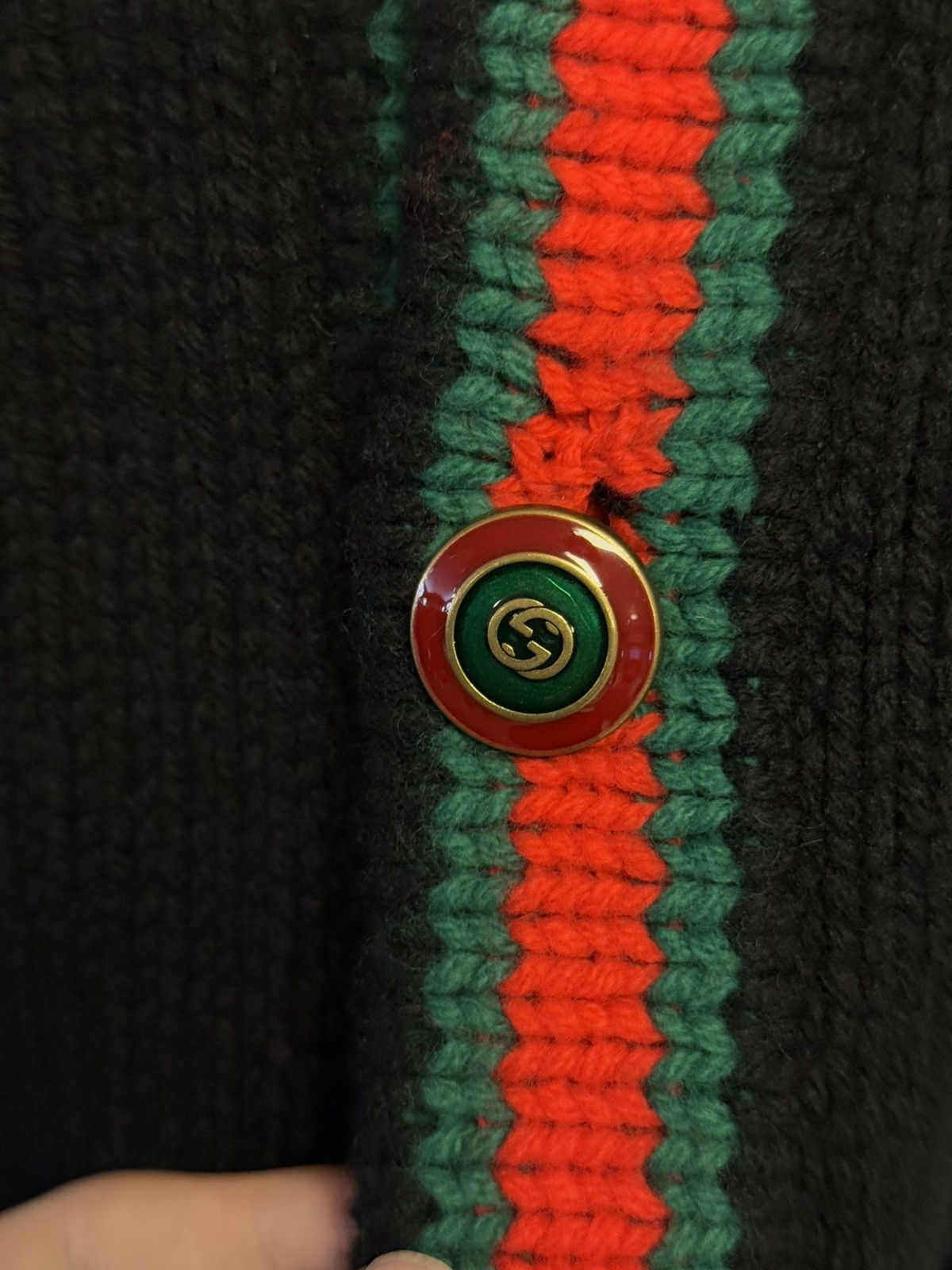 Gucci Gucci Cable Knit Cardigan Size (XXXL) Flawless 🧼 Size US XXL / EU 58 / 5 - 15 Thumbnail