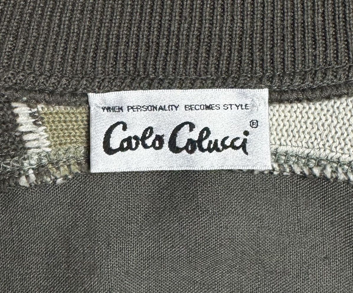 Carlo Colucci Carlo Colucci Vintage Cotton Acrylic V-Neck Knit Cardigan Size US XXL / EU 58 / 5 - 13 Thumbnail