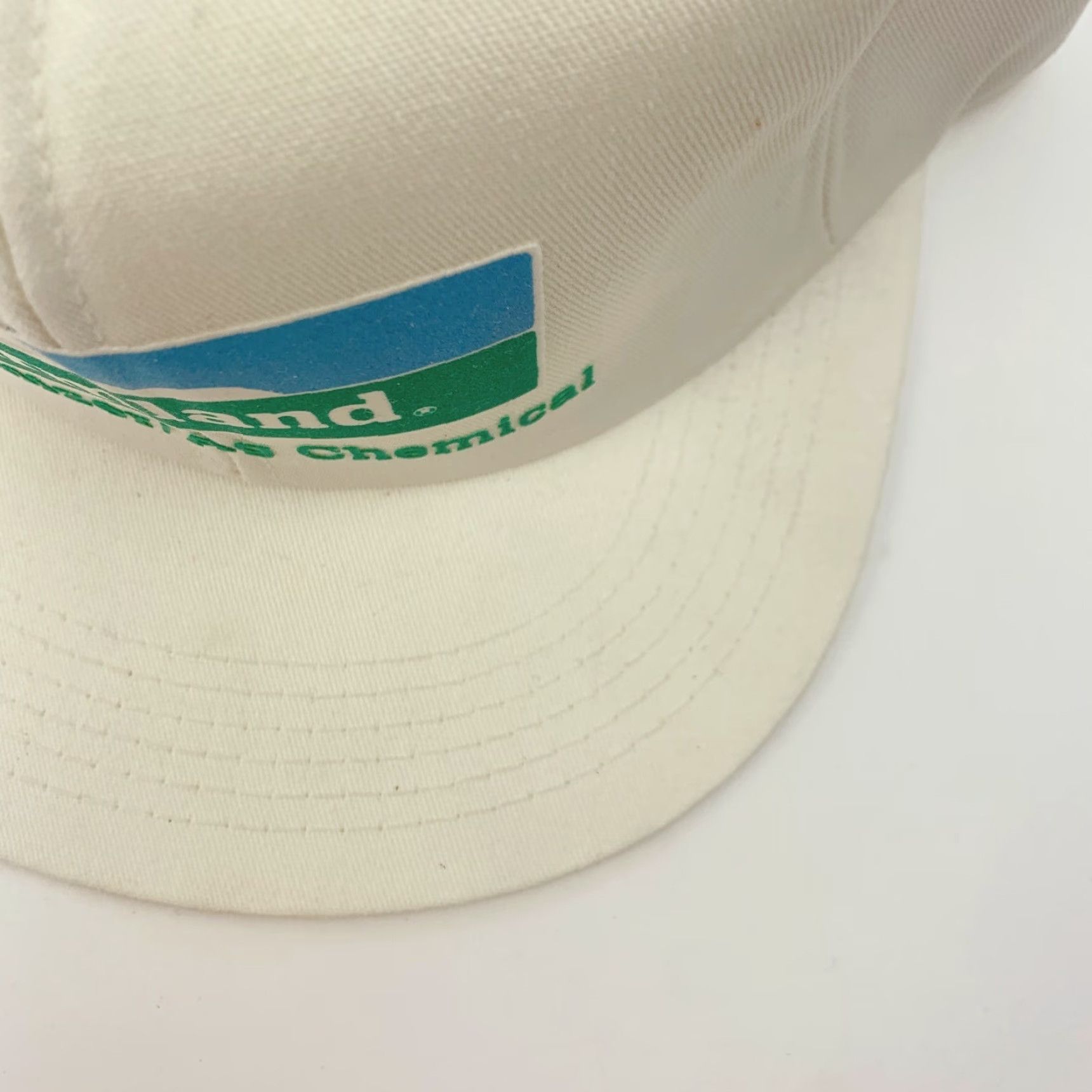Vintage VINTAGE K-Products Farmland Fertilizer White Snapback Trucker Hat Cap Size ONE SIZE - 2 Thumbnail