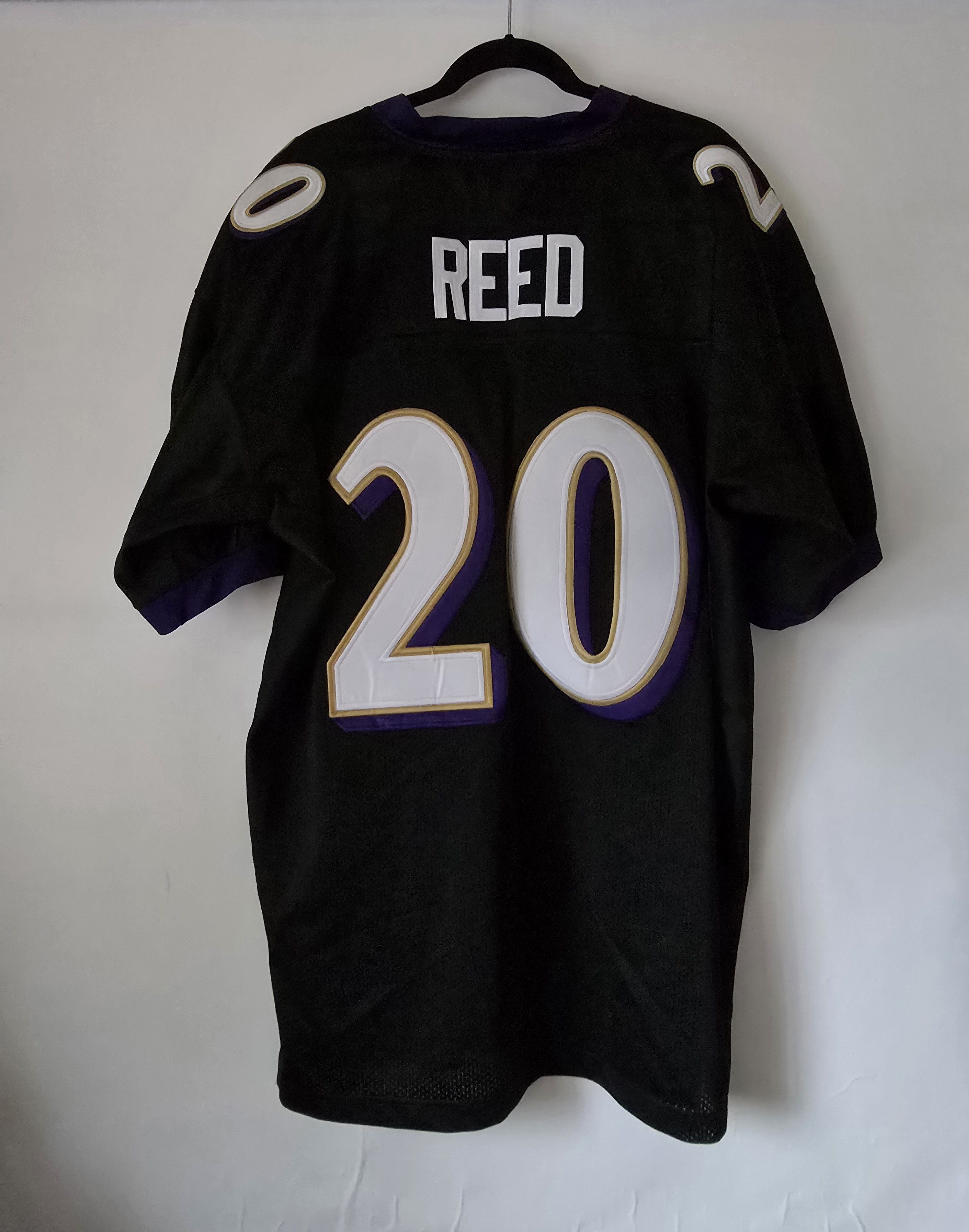 Reebok Vintage Stitched Ed Reed Ravens Reebok Jersey Black sz54 Size US XXL / EU 58 / 5 - 2 Thumbnail