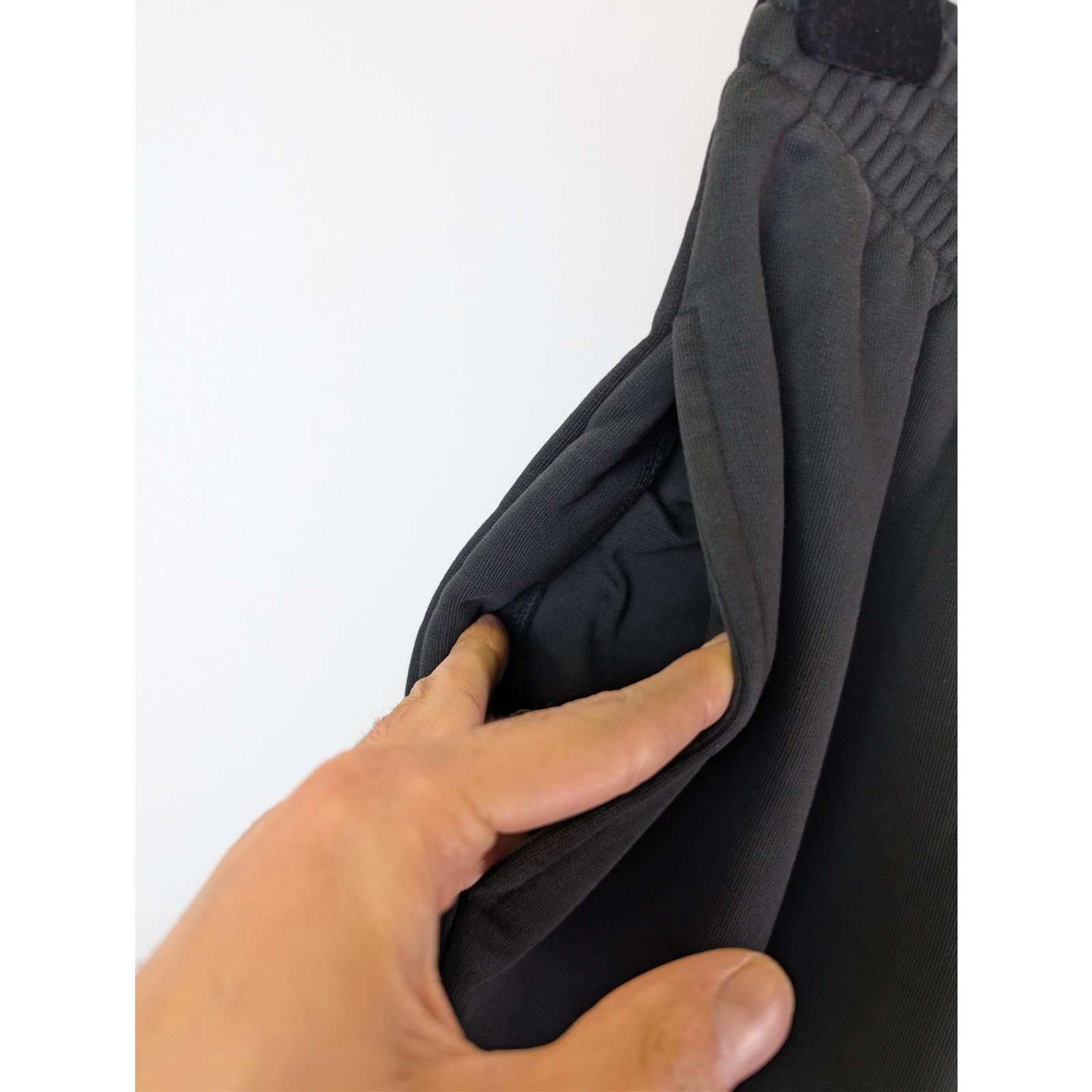 Balenciaga o1rshd1 Activewear Molleton Archetype Baggy Sweatpants Black Size US 30 / EU 46 - 7 Thumbnail