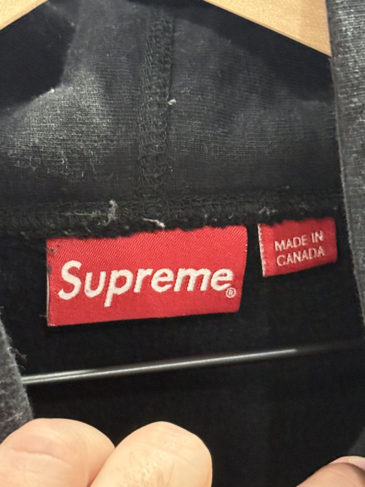 Supreme Supreme Portrait Hooded Sweatshirt FW20 Black LARGE Size US L / EU 52-54 / 3 - 3 Thumbnail