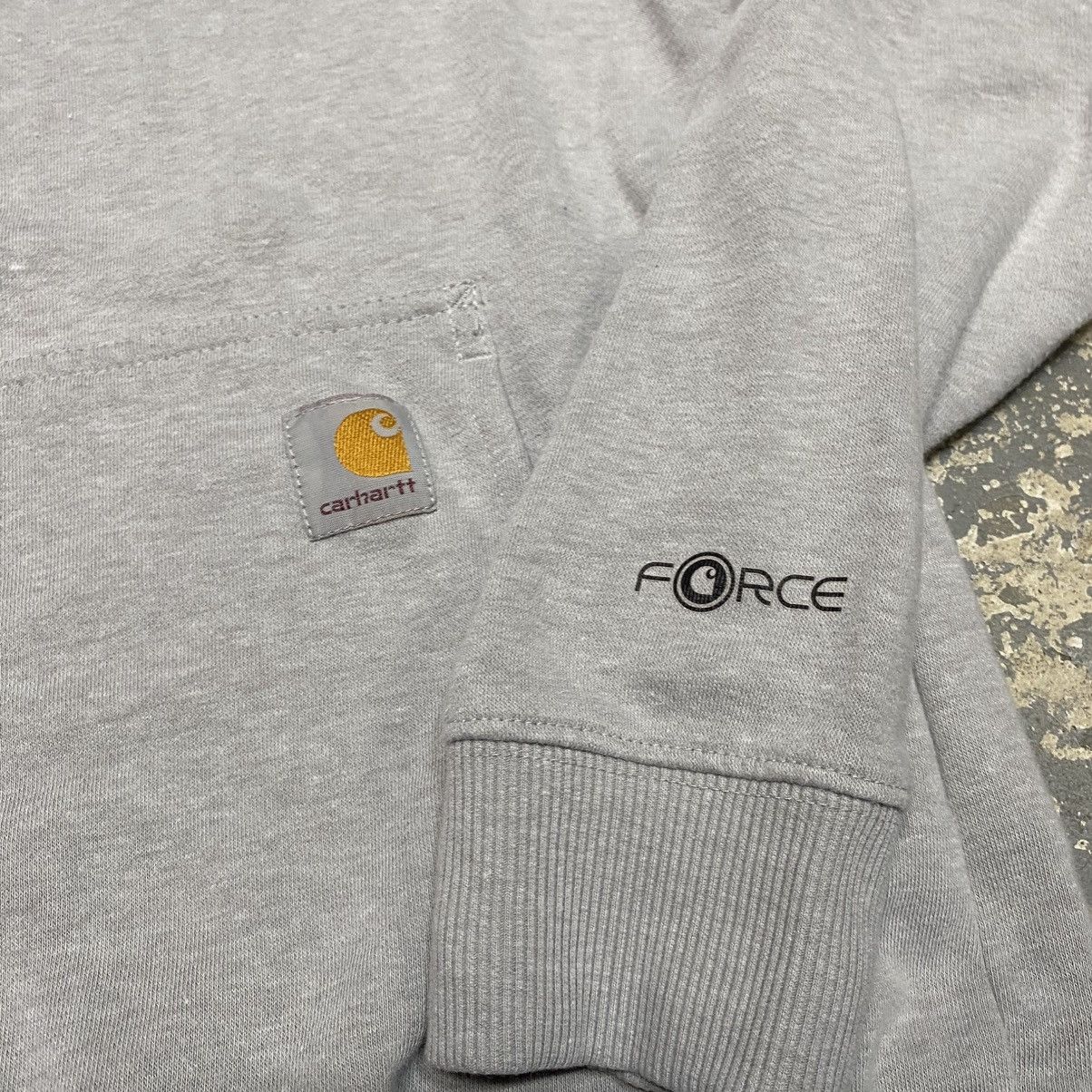 Other Y2K Carhartt Est 1889 Force Grey Hoodie Sweatshirt Size US S / EU 44-46 / 1 - 12 Thumbnail