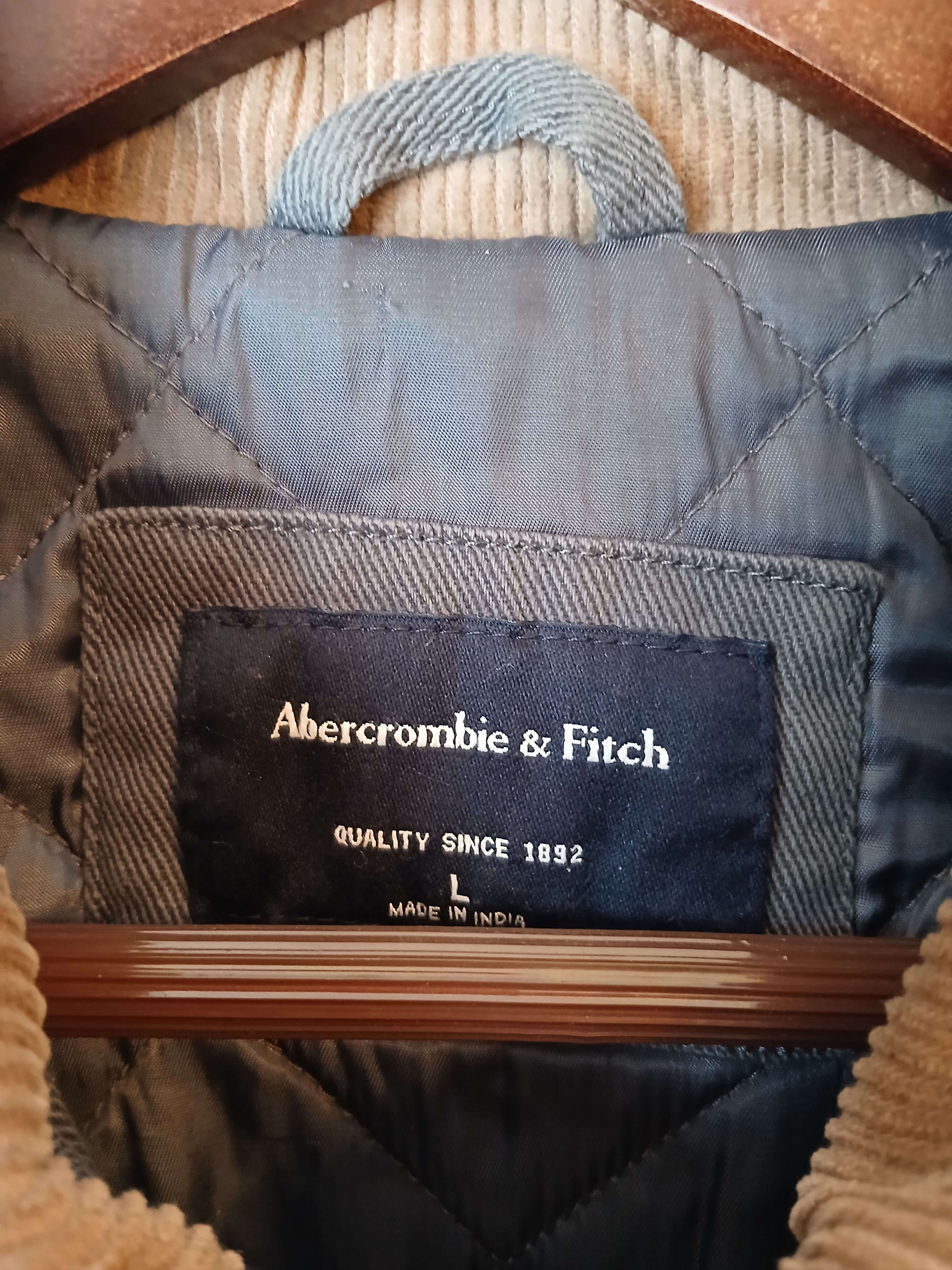 Abercrombie & Fitch Abercrombie & Fitch Workwear Kanga Zip Jacket Blue-Gray Size US L / EU 52-54 / 3 - 3 Thumbnail