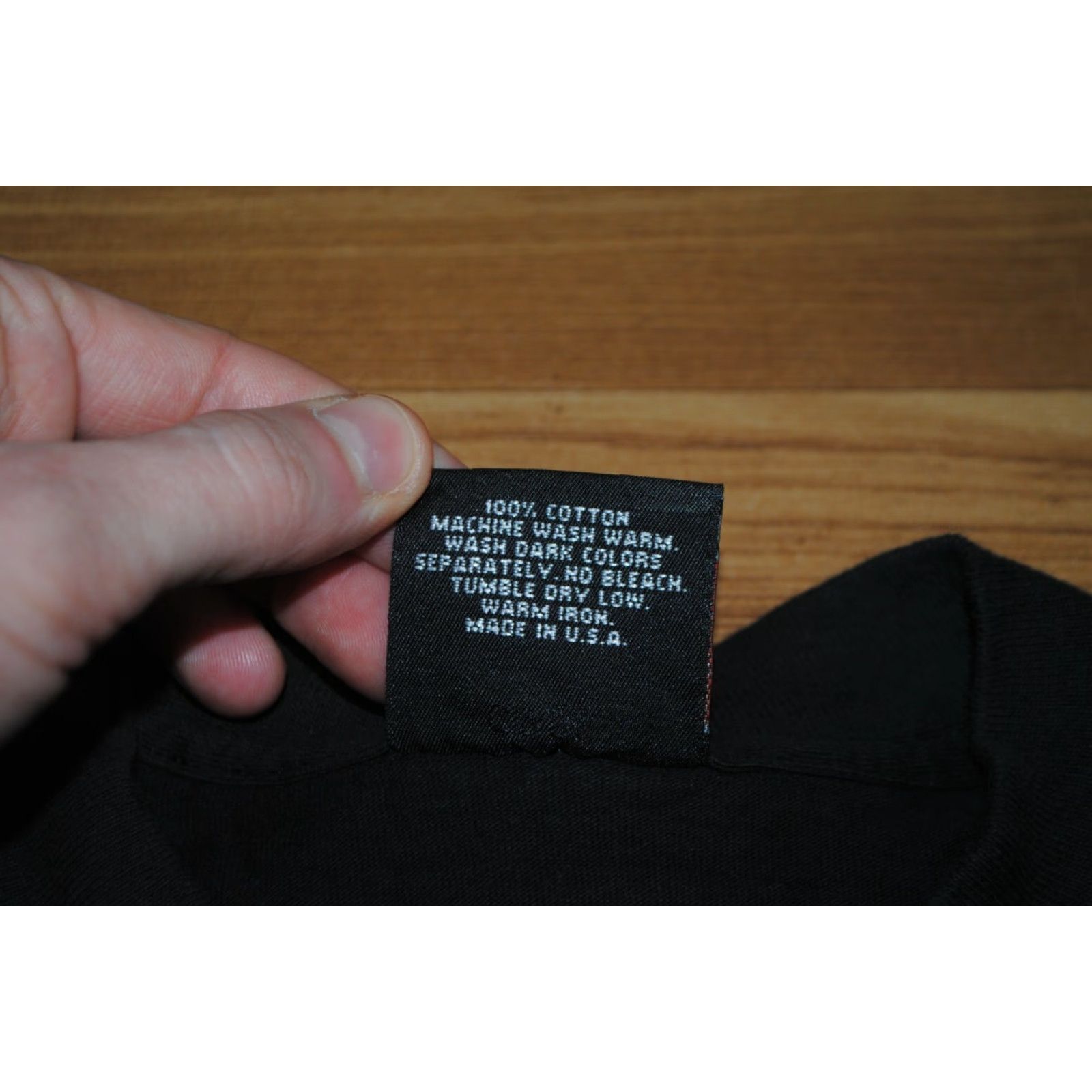 Harley Davidson VINTAGE Harley-Davidson AMERICAN CLASSIC T-shirt XL Black 1992 3D EMBLEM BIG DADDY RAT Mens XL Size US XL / EU 56 / 4 - 6 Thumbnail