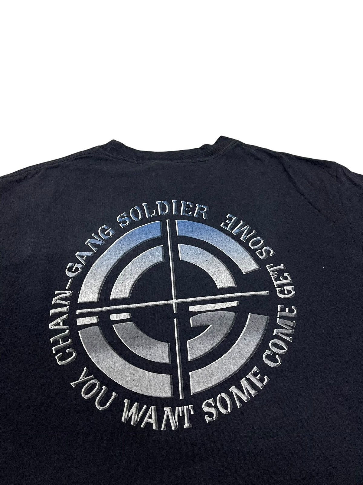 WWE Vintage Y2K Sun Faded WWE John Cena Chain-Gang Soldier Tee Size US M / EU 48-50 / 2 - 5 Thumbnail