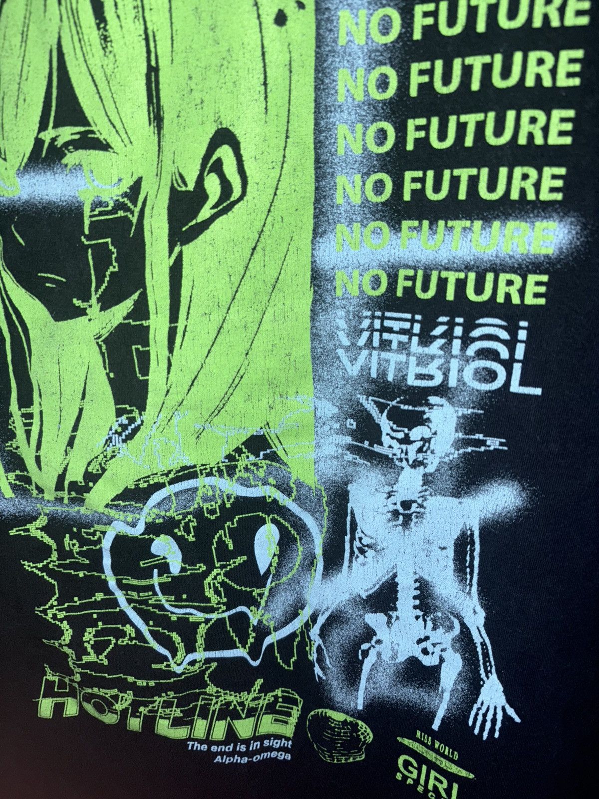 Other vitriol no future tee Size US XL / EU 56 / 4 - 1 Thumbnail