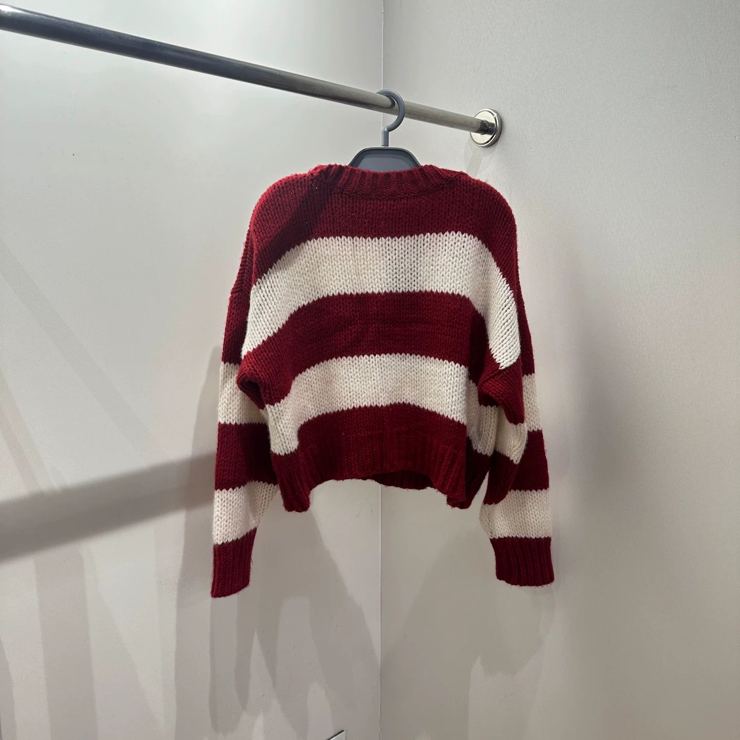 Celine Celine mar462 Triumph embroidery white stripe M sweater Size M / US 6-8 / IT 42-44 - 2 Thumbnail