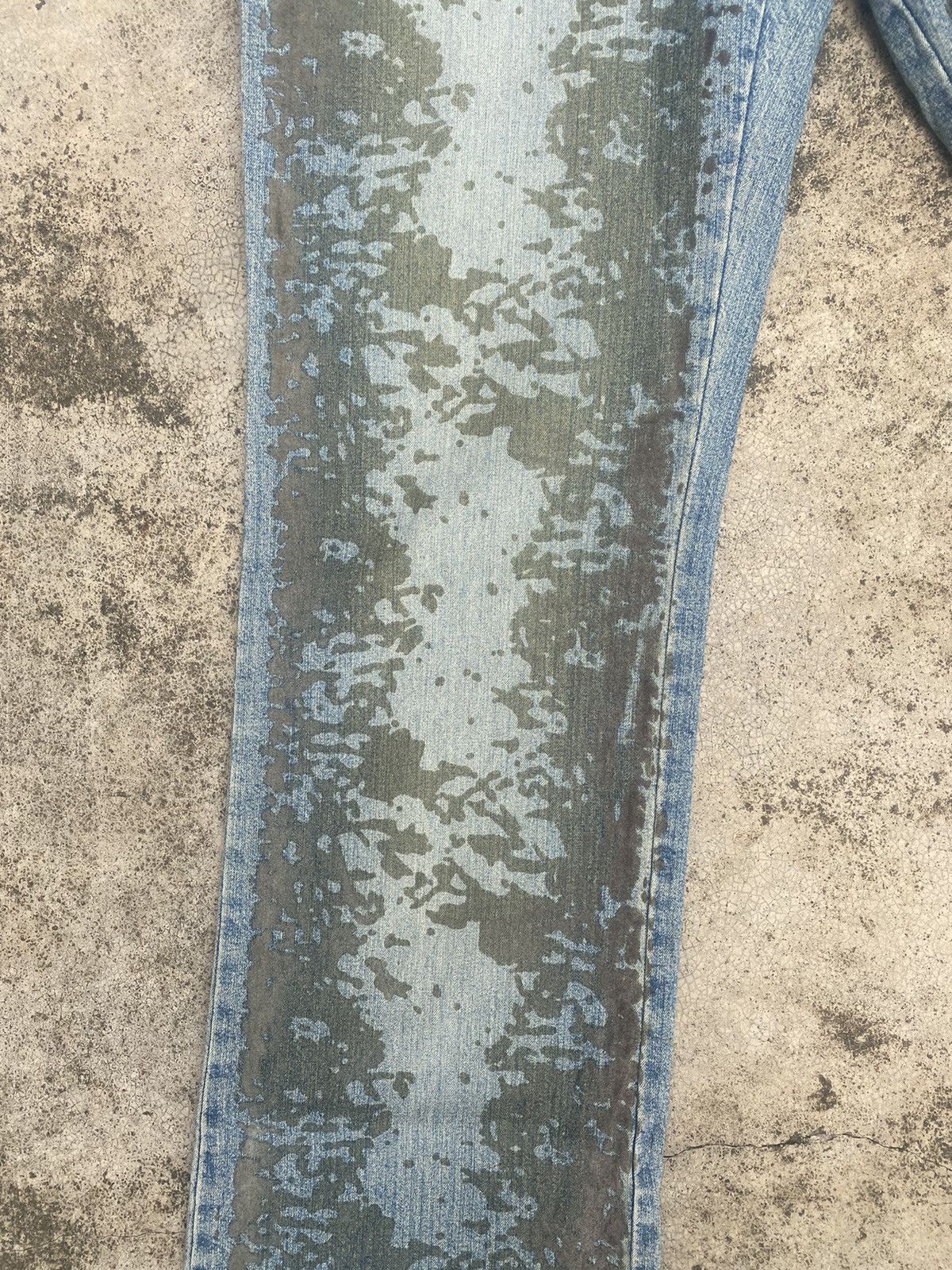 If Six Was Nine × Japanese Brand Flare Jeans Now Velvet Splash Bootcut Size US 29 - 7 Thumbnail