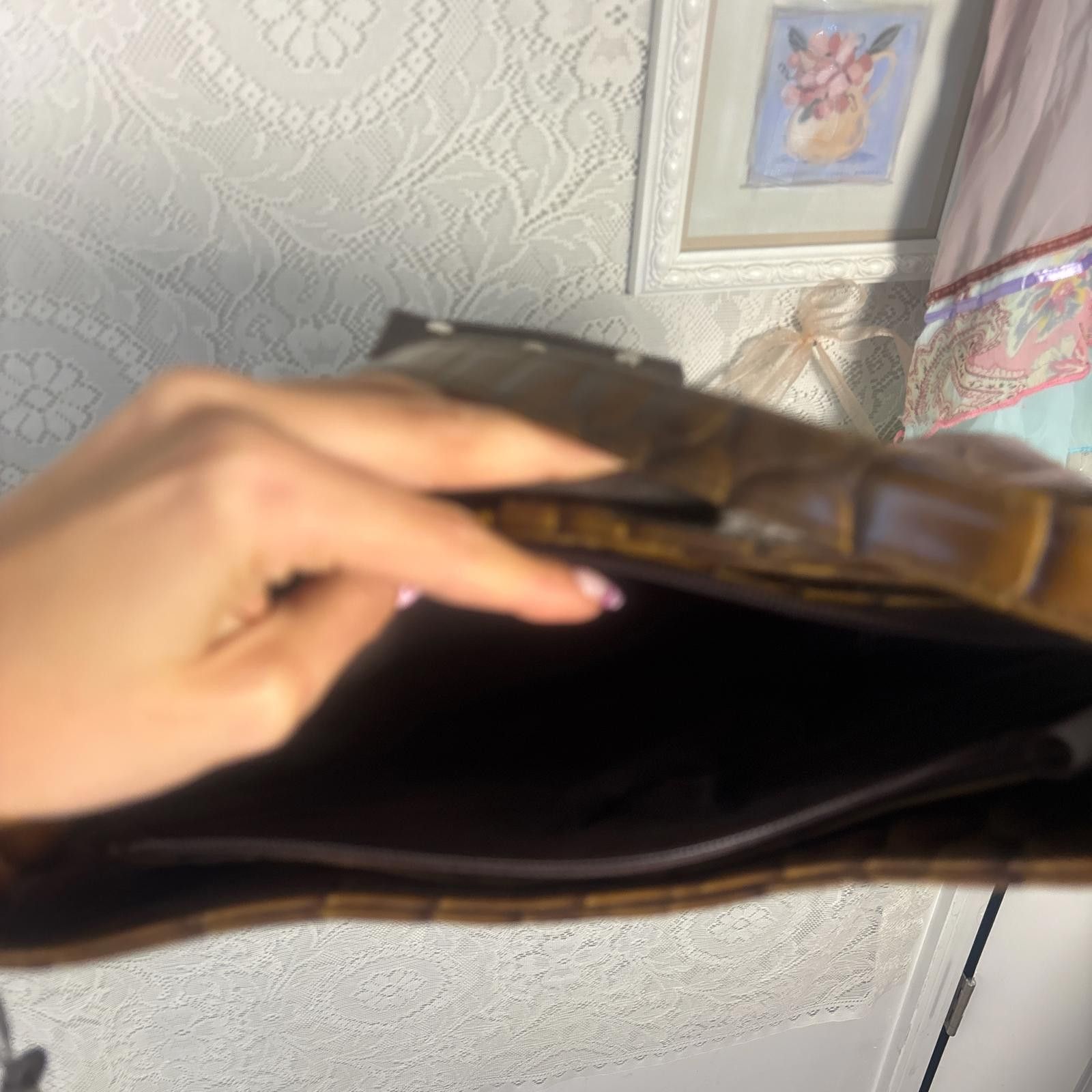 Other vintage leather brown western shoulder bag purse Size ONE SIZE - 5 Thumbnail