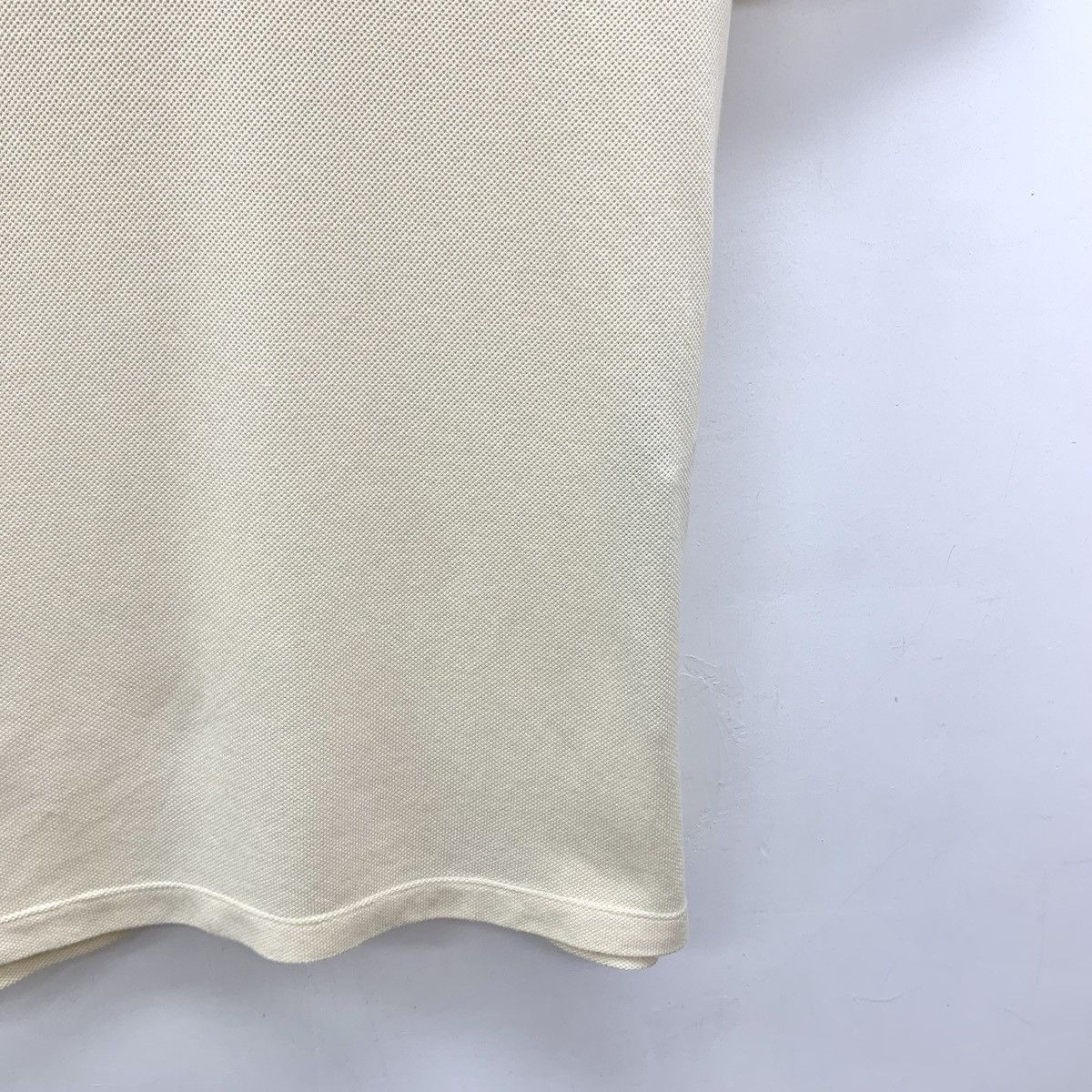 Gucci Beige Short Sleeve Polo with Contrast Collar and Side Size US XS / EU 42 / 0 - 4 Thumbnail