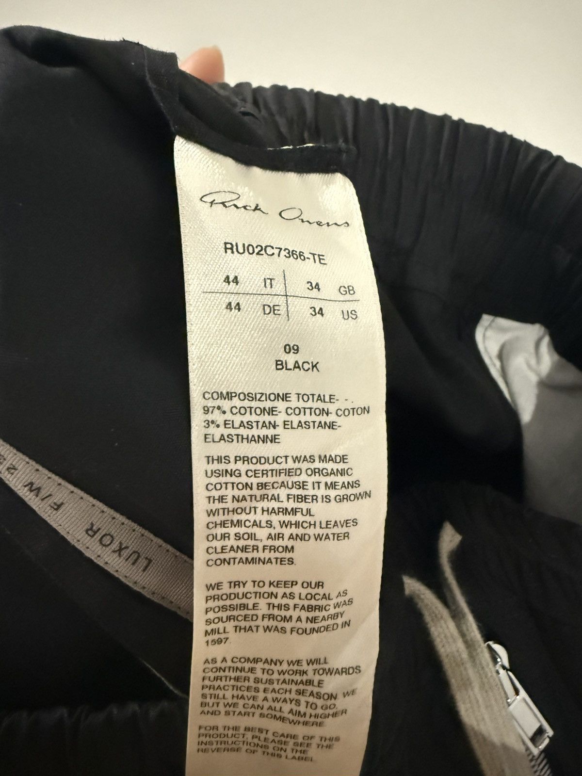Rick Owens Rick Owens Geth Bela Trousers TE Size US 28 / EU 44 - 4 Thumbnail