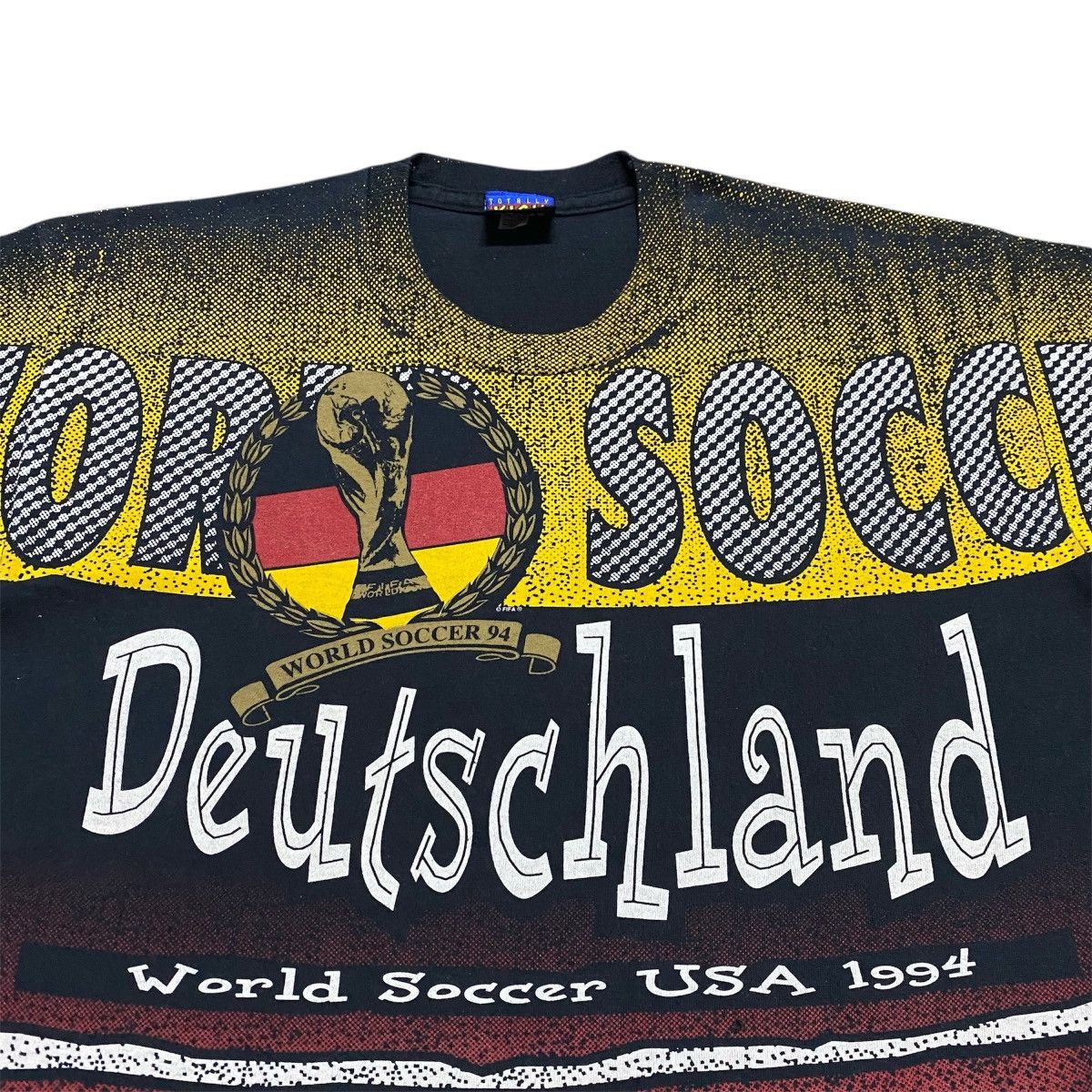Vintage Rare‼️🔥Vintage 1994 World Cup Germany Deutschland AOP T-Shirt Size US M / EU 48-50 / 2 - 3 Thumbnail