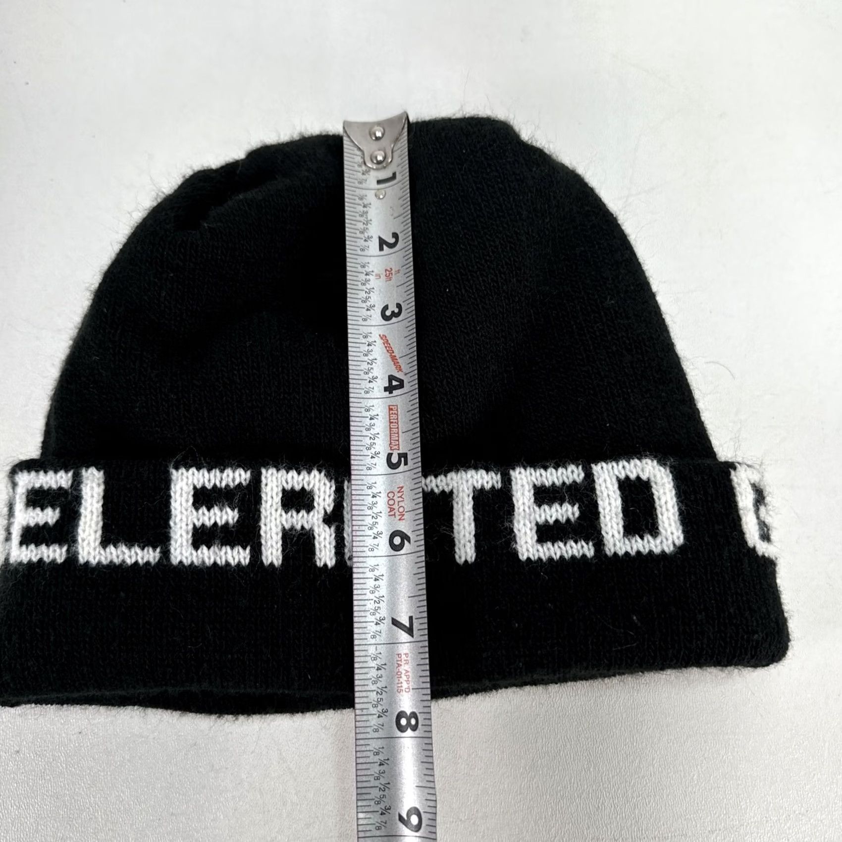 Vintage VINTAGE Accelerated Genetics Beanie Hat Cap Knit Black Winter USA Made Unisex Adults One Size Boys Girls Mens Womens Size ONE SIZE - 7 Thumbnail