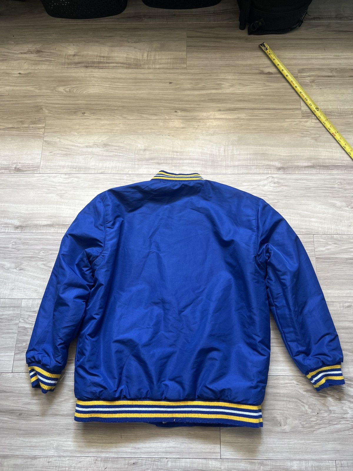 Jeff Hamilton Men's Golden State Warriors JH Design Royal Reversible Wool Size US S / EU 44-46 / 1 - 7 Thumbnail