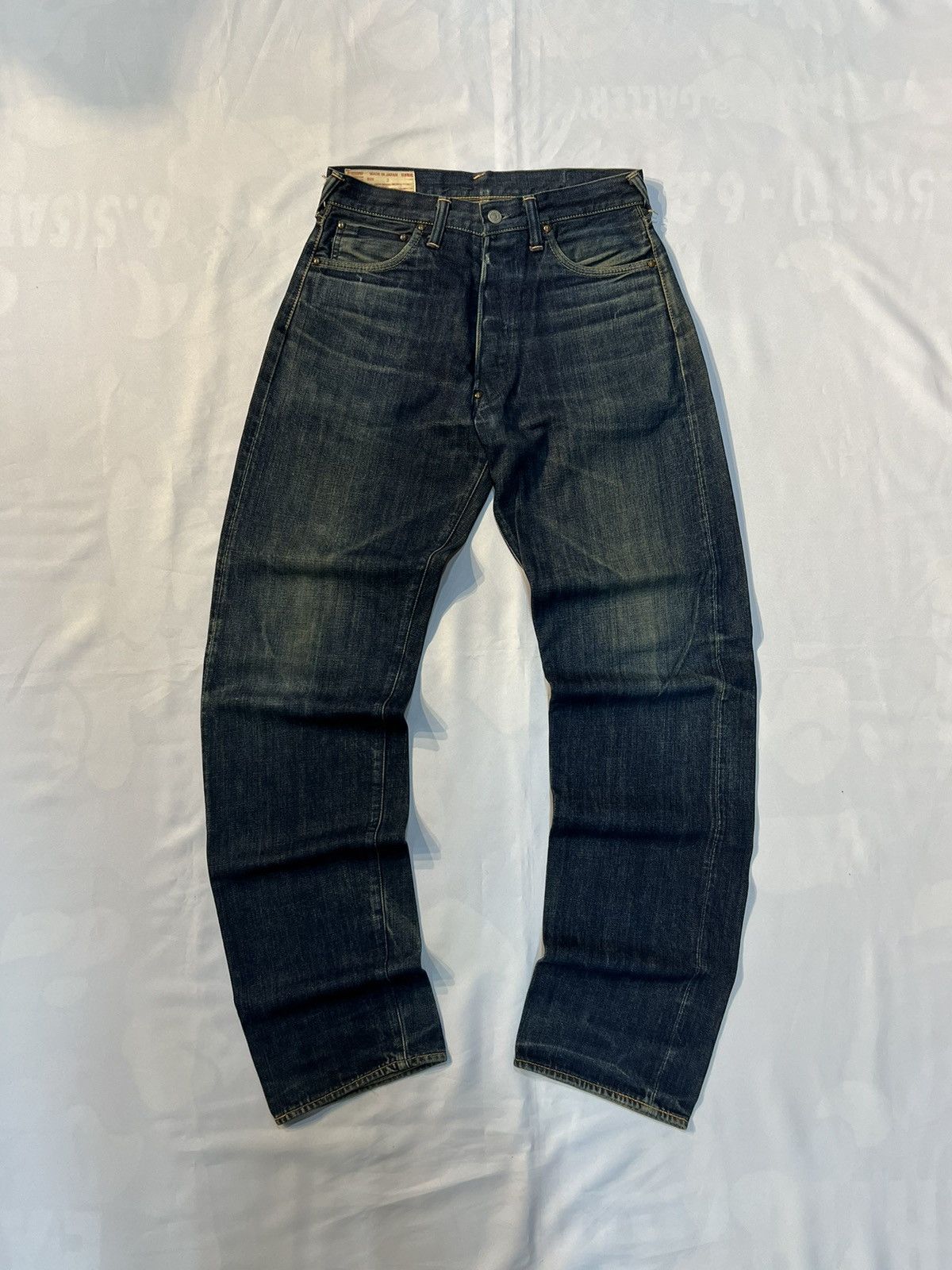 Evisu × Japanese Brand VINTAGE JAPANESSE BRAND EVISU DENIM BUCKLE DISTRESSED Size US 32 / EU 48 - 3 Thumbnail