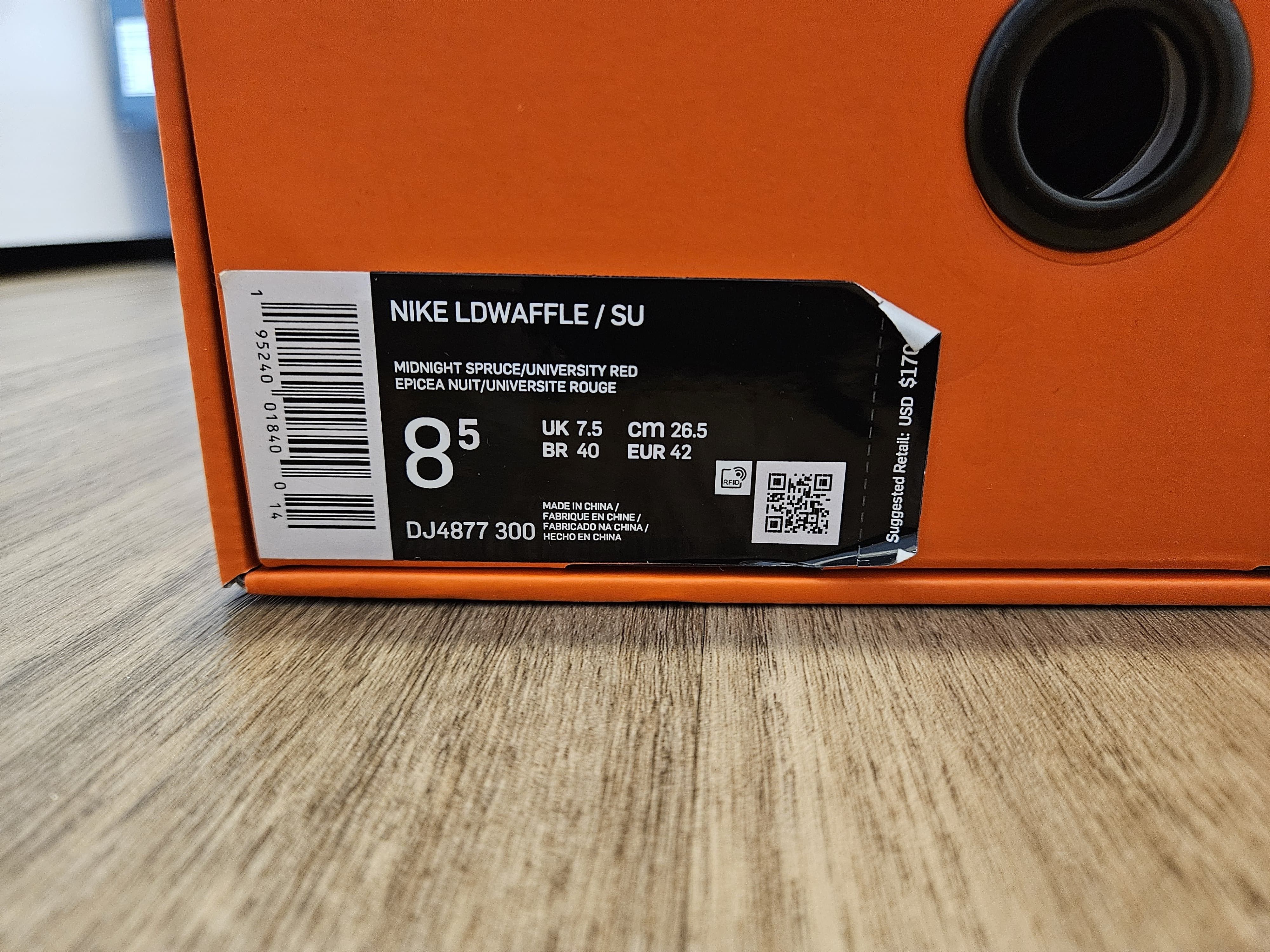 Nike Nike LD Waffle sacai University Red Size US 8.5 / EU 41-42 - 7 Thumbnail