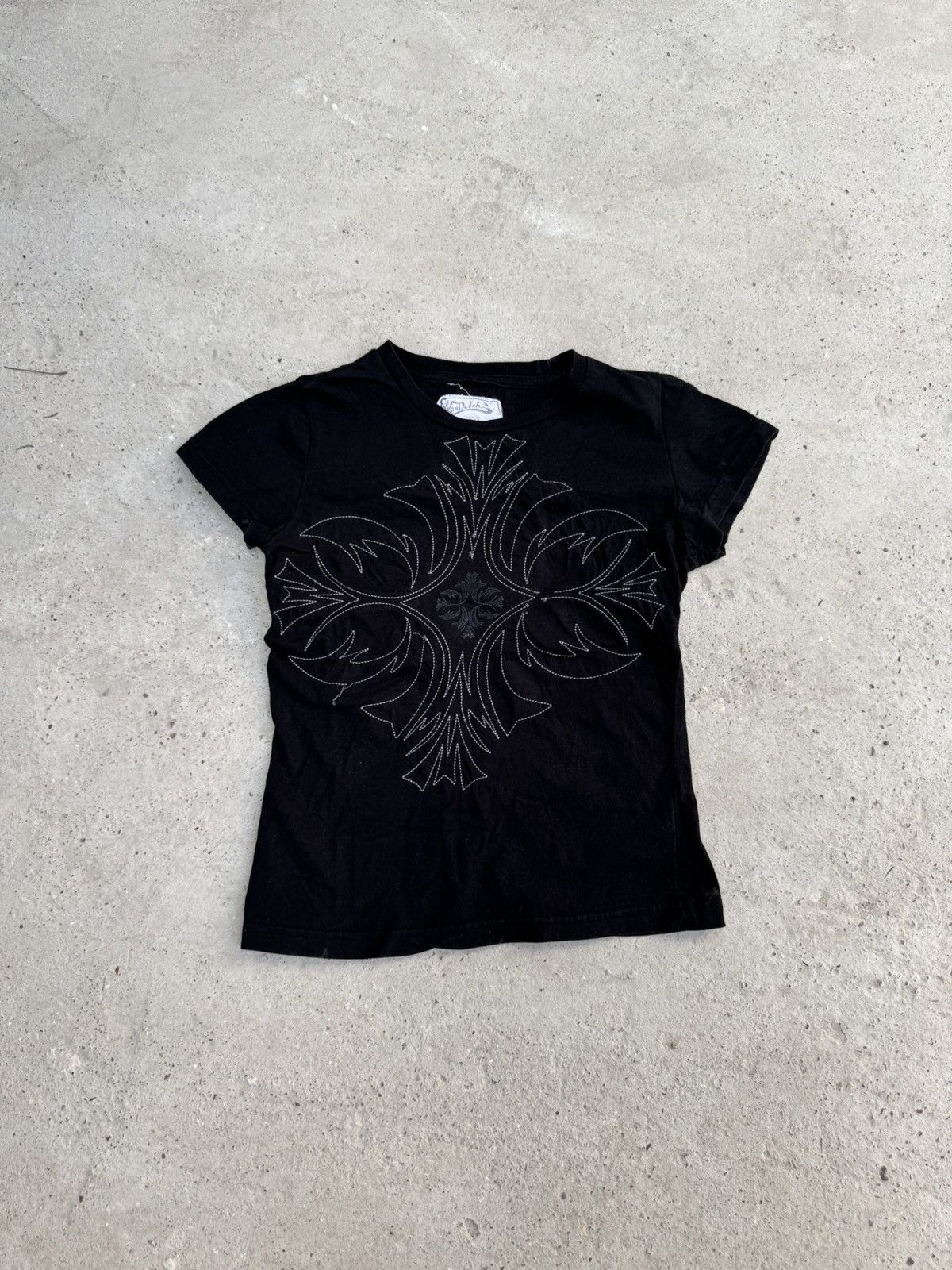 Von Dutch CRAZY VINTAGE Y2K EMBROIDED VON DUTCH T-SHIRT Size M / US 6-8 / IT 42-44 - 1 Thumbnail