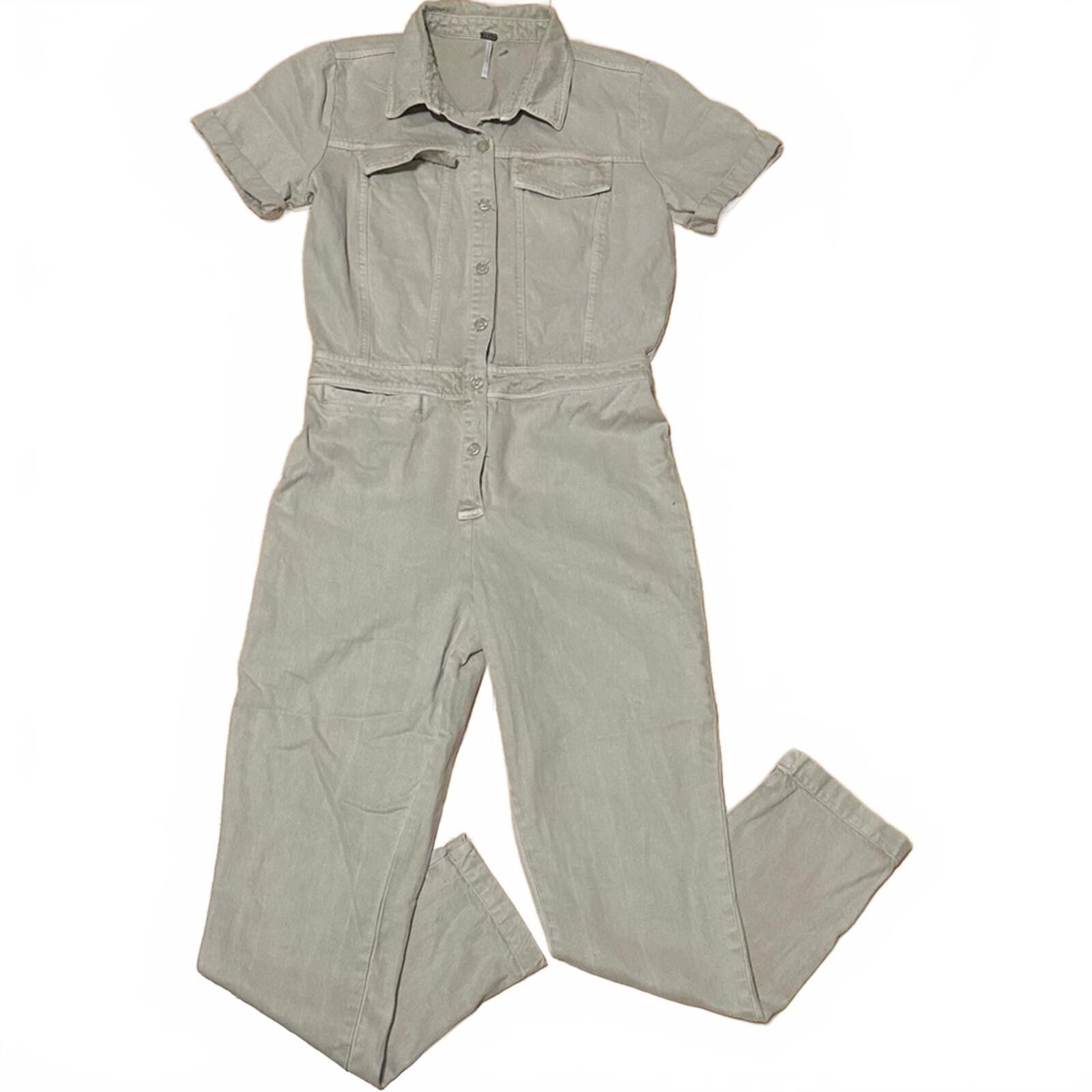 Other NWOT light green utility jumpsuit Size 26" / US 2 / IT 38 - 1 Thumbnail