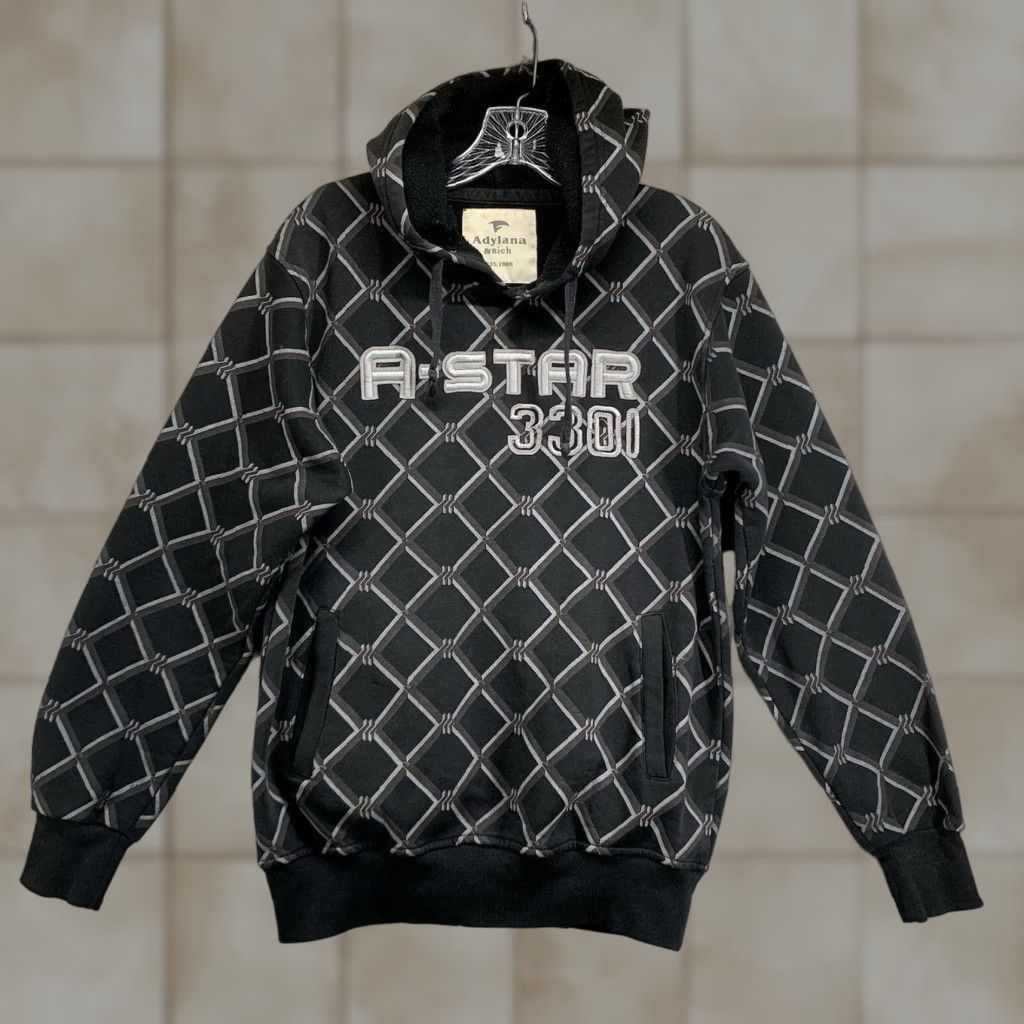 Vintage VINTAGE Adylana & Rich MMA Cage Hoodie Shirt Unisex Small Black Athletic Fit Fleece Graphic UFC Embroidered 90s Sport Pullover Mens Womens Size US S / EU 44-46 / 1 - 1 Thumbnail