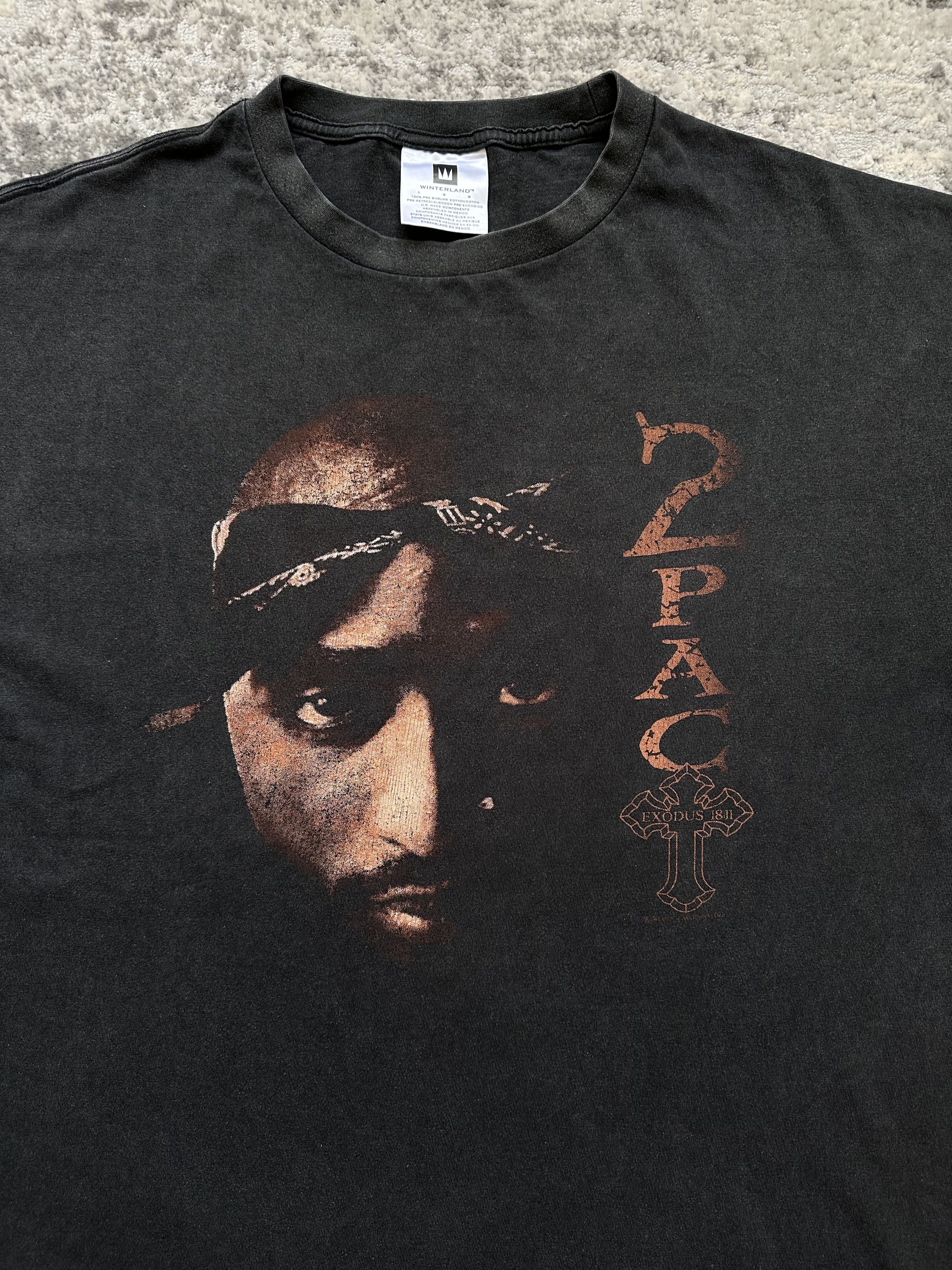 Band Tees × Vintage Tupac 2 pac Exodus 1993 vintage t shirt Size US L / EU 52-54 / 3 - 3 Thumbnail