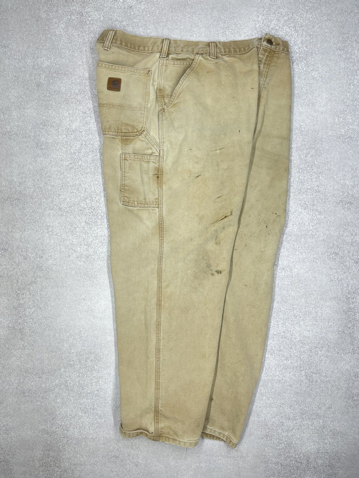Carhartt Vintage Carhartt B11 BRN Carpenter Pants Distressed Workwear Size US 38 / EU 54 - 5 Thumbnail