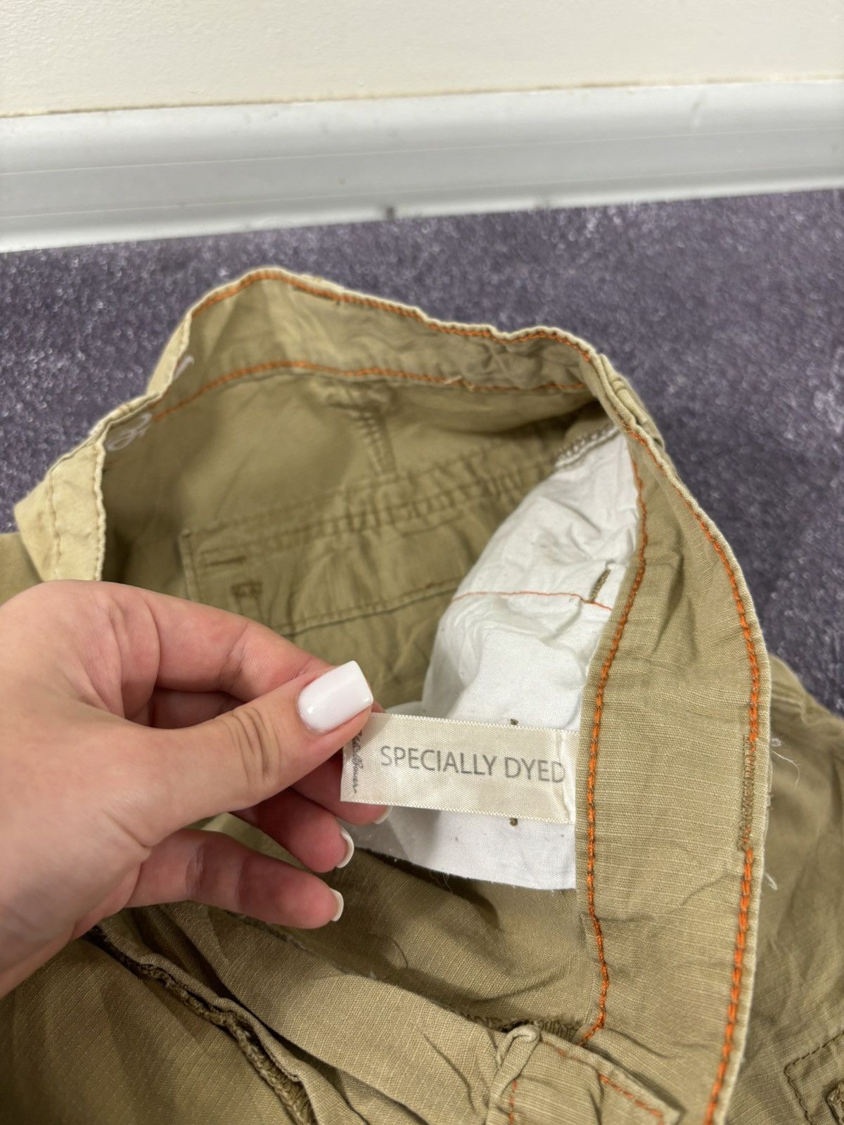 Eddie Bauer Eddie Bauer Vintage Y2K Men’s Utility Hype Dyed Cargo Shorts Size US 36 / EU 52 - 10 Thumbnail