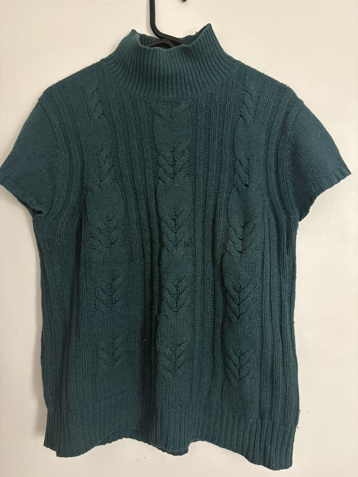 Old Navy Teal Old Navy Short Sleeve Sweater Size Large Size L / US 10 / IT 46 - 1 Thumbnail