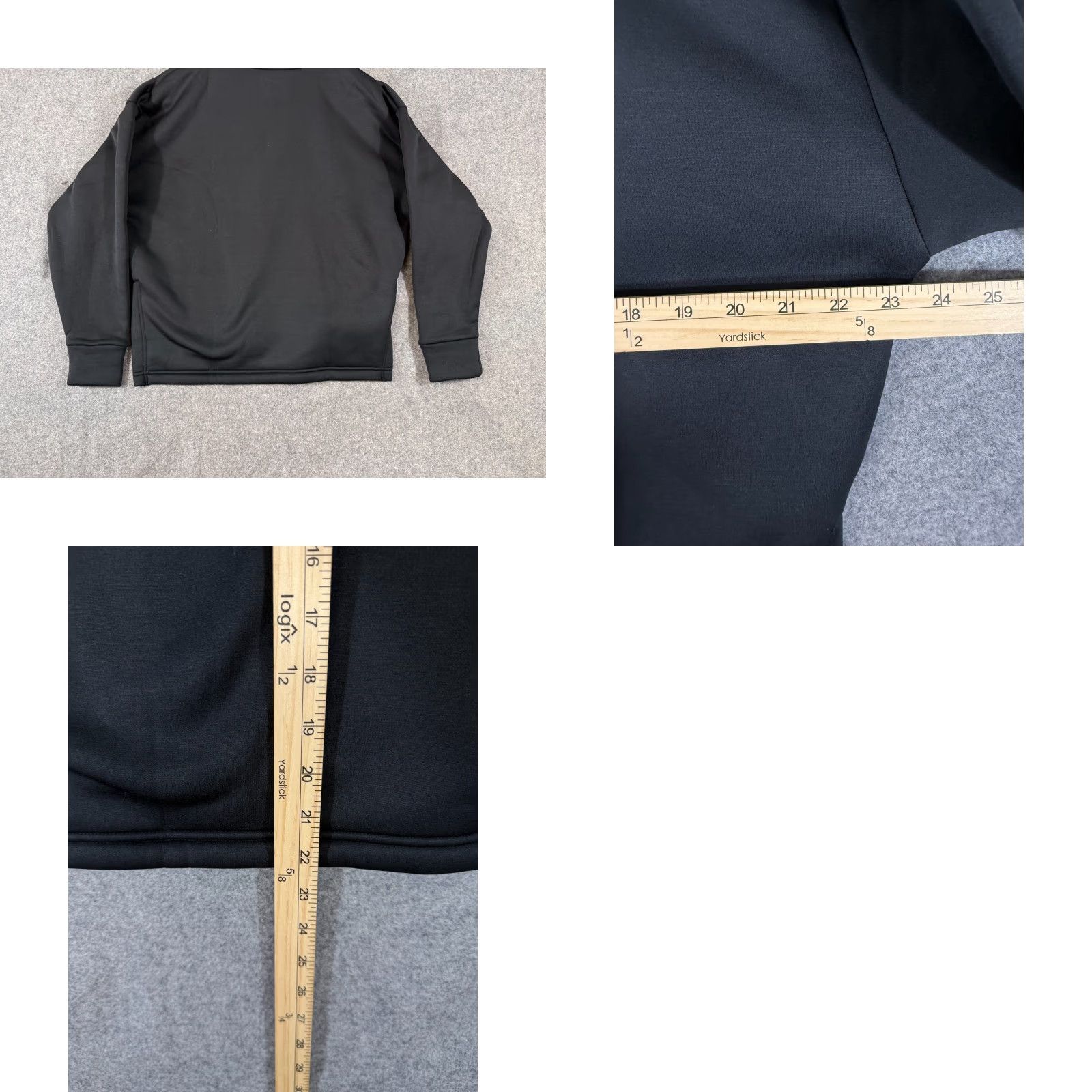 Under Armour Under Armour Jacket Womens XS Black Fleece Half Zip Mock Neck Pullover NWT Size XS / US 0-2 / IT 36-38 - 9 Thumbnail