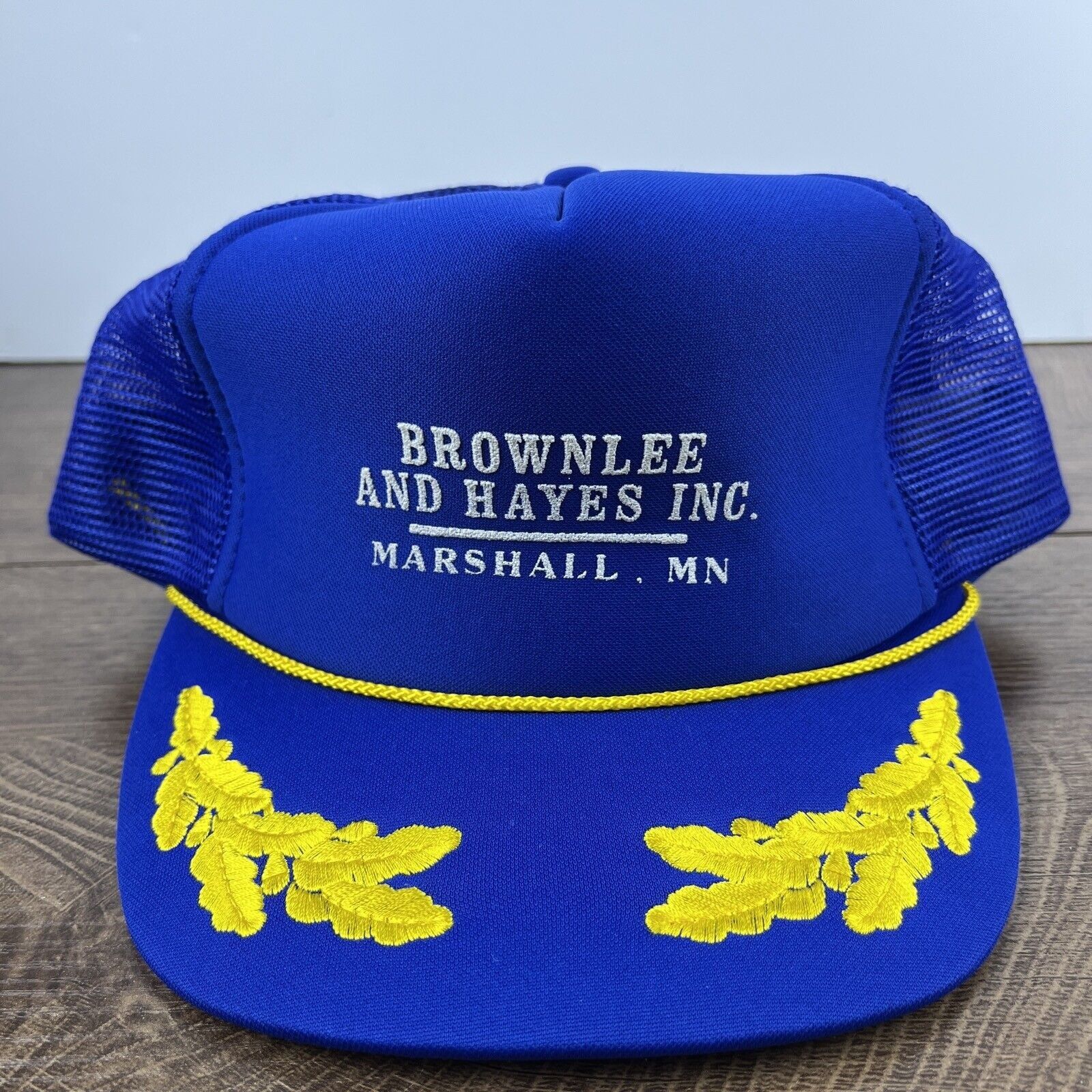 Other Brownlee and Hayes Inc Hat Blue Adjustable Hat Snapback Adul Size ONE SIZE - 2 Thumbnail