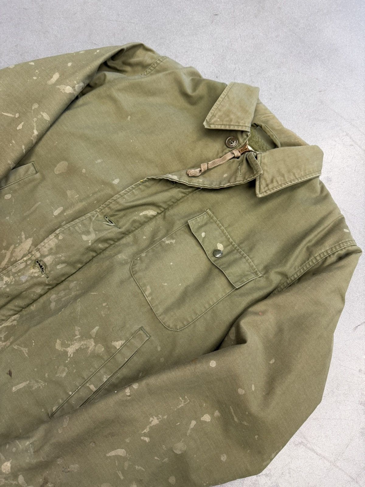 Other 1985 Vintage NDSTC Military Distressed Jacket Size US M / EU 48-50 / 2 - 5 Thumbnail