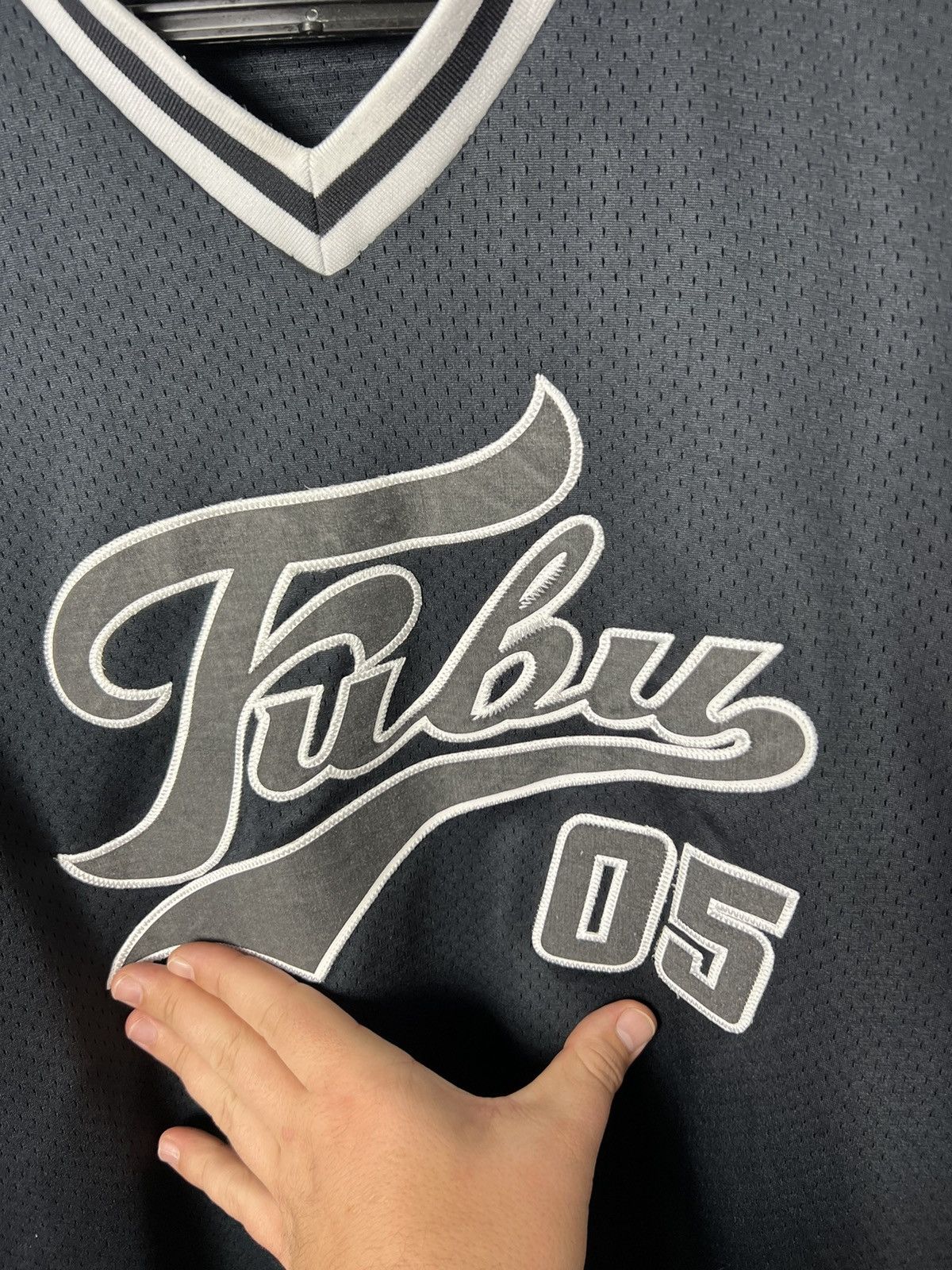 Fubu Vintage FUBU 05 Baseball Jersey T-Shirt Big Logo Size M Size US M / EU 48-50 / 2 - 5 Thumbnail