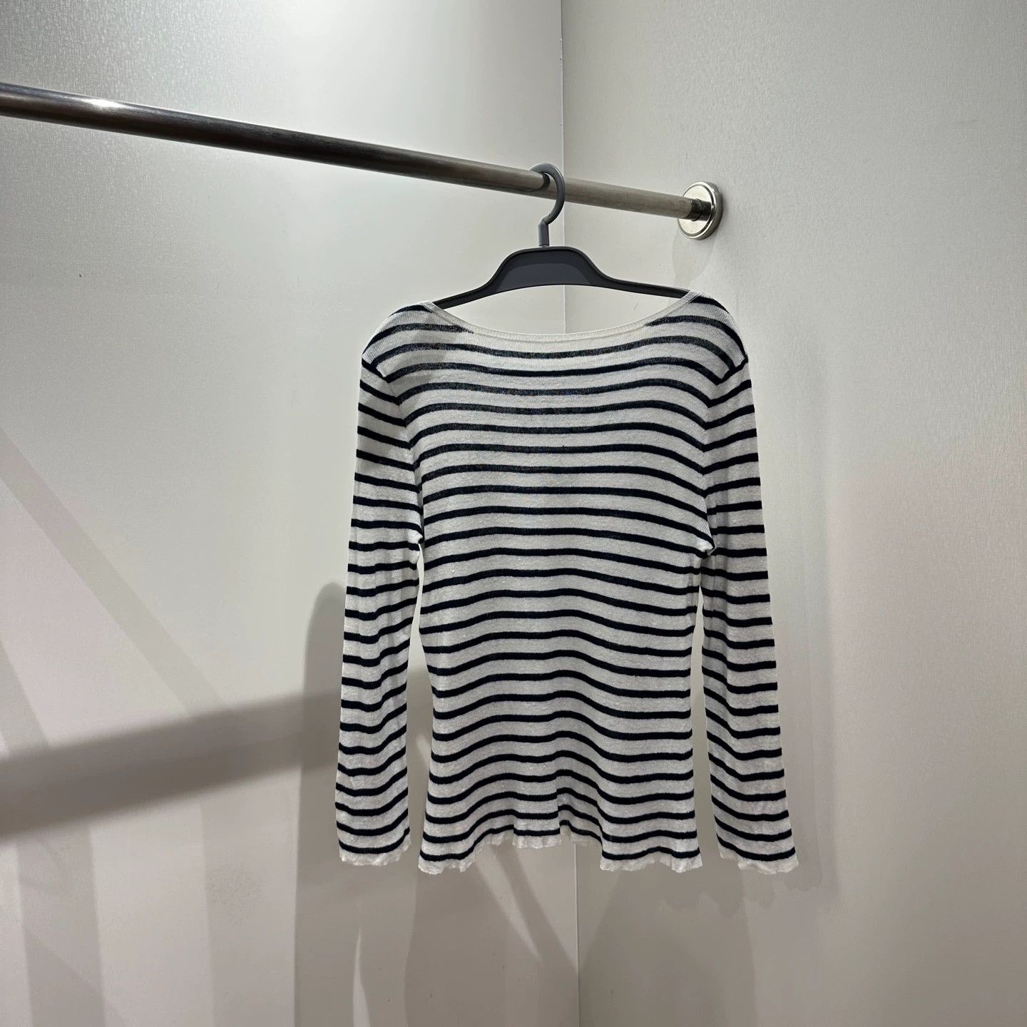 Christian Dior Monsieur Christian Dior 25 EA Striped Star Logo Linen LS 36 Size XS / US 0-2 / IT 36-38 - 2 Thumbnail