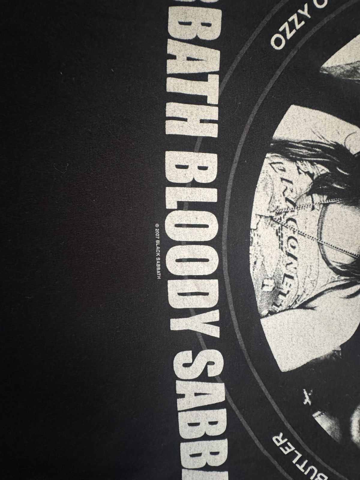 Fruit Of The Loom BLACK SABBATH BAND SHIRT 2007 FRUIT OF THE LOOM SIZE LARGE Size US L / EU 52-54 / 3 - 2 Thumbnail