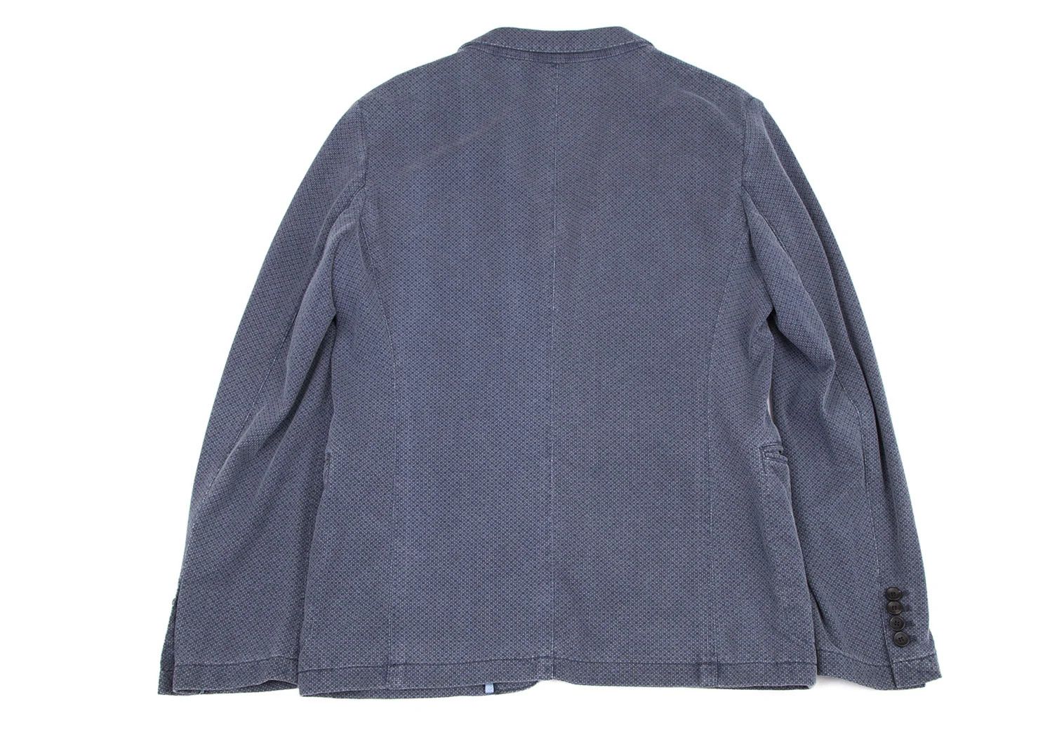 Armani Collezioni Cotton 2B Tailored Jacket in Navy Size 50 Size US M / EU 48-50 / 2 - 13 Thumbnail