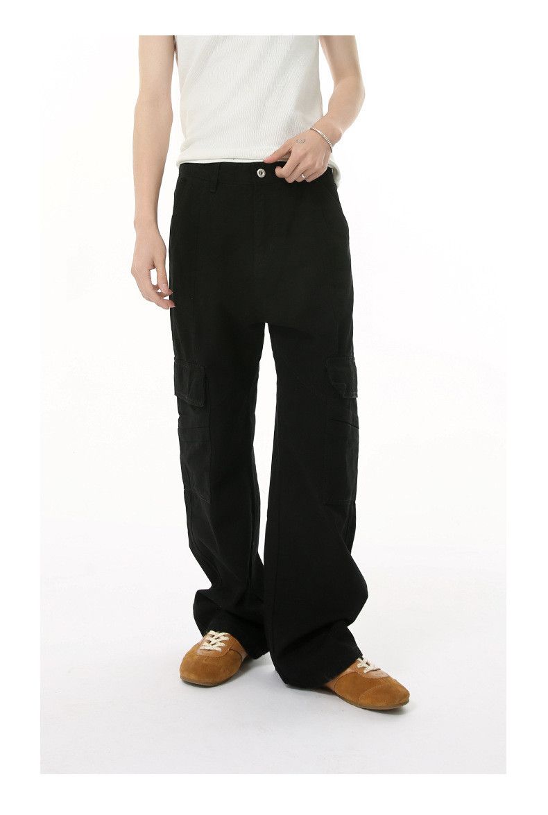 Japanese Brand × Vintage American high street straight cotton loose washed jeans Size US 32 / EU 48 - 3 Thumbnail