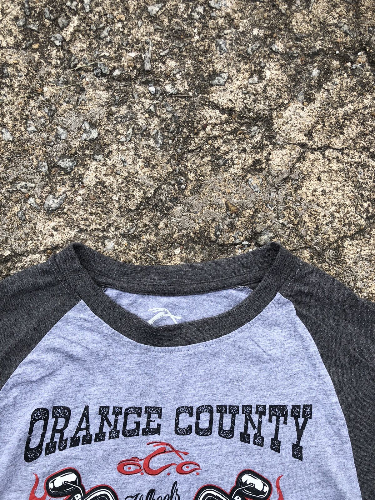 West Coast Choppers Orange Country Choppers Big Logo Raglan Tee Size US M / EU 48-50 / 2 - 7 Thumbnail