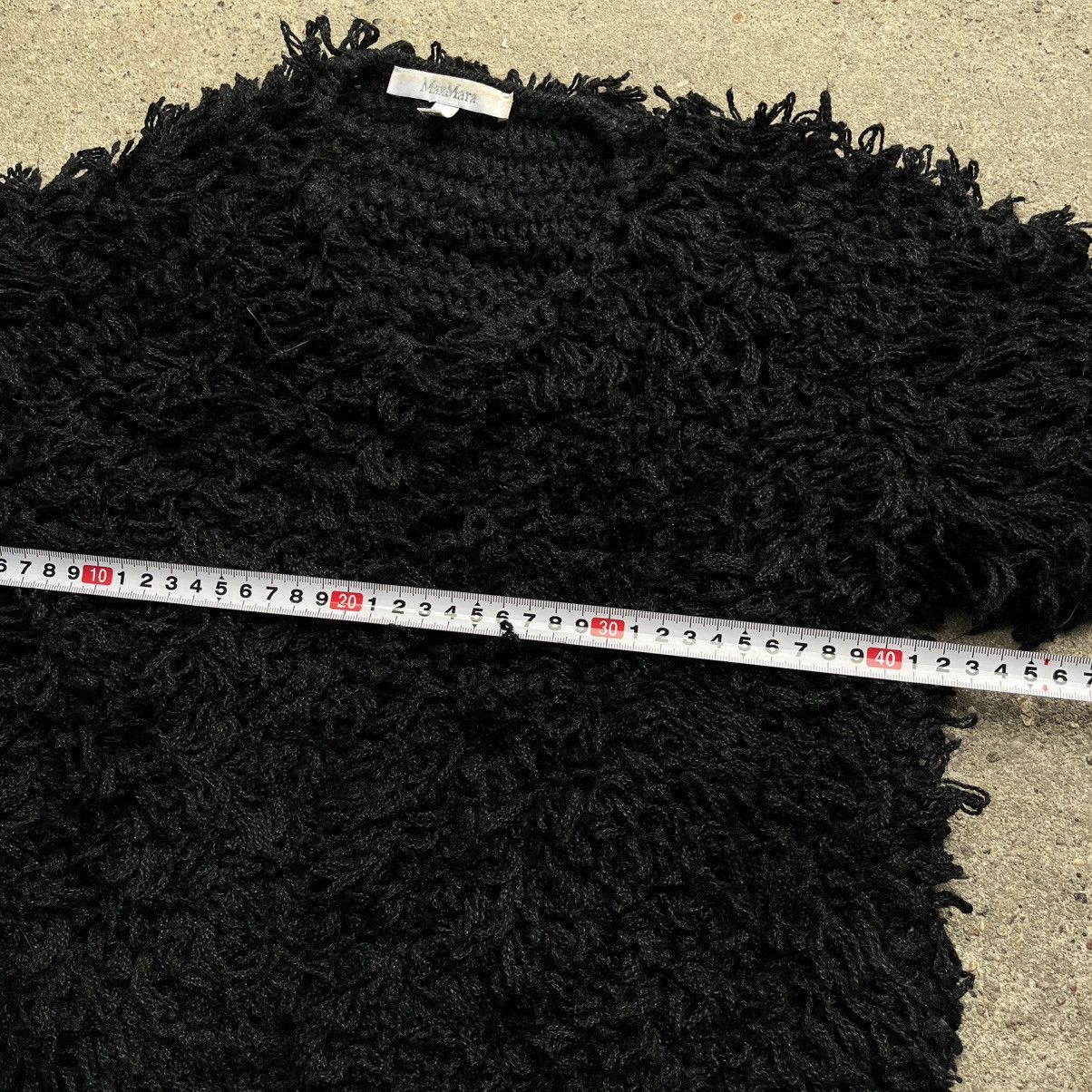 Max Mara × Vintage × Weekend Max Mara Max Mara knitwear fibres cardigan synthetic black Size M / US 6-8 / IT 42-44 - 6 Thumbnail