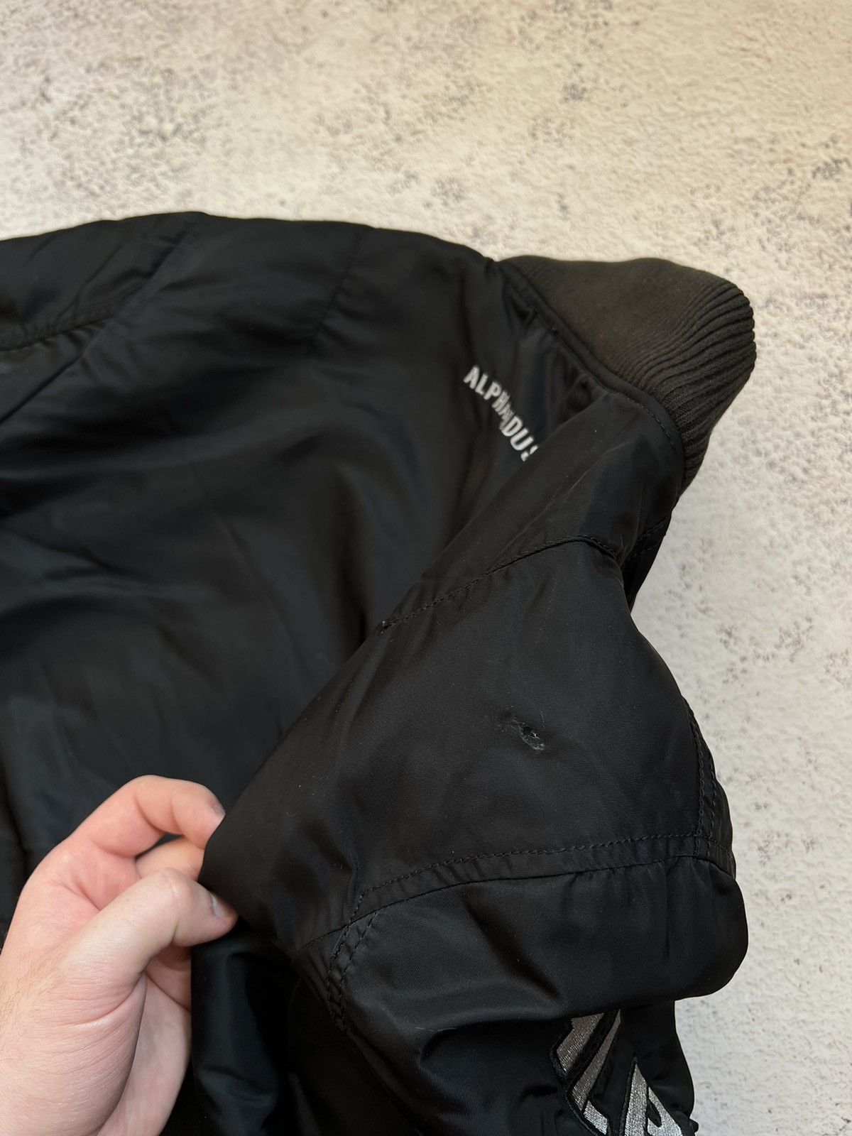 Alpha Industries × Vintage Alpha Industries MA-1 Bomber Jacket Size US S / EU 44-46 / 1 - 11 Thumbnail