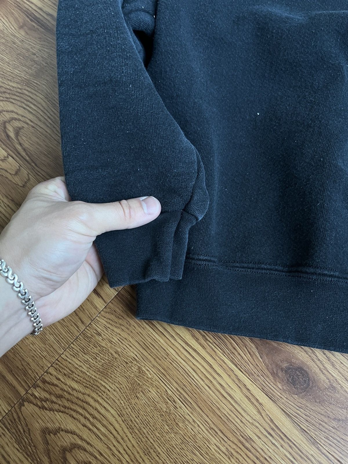 Lee × Vintage Vintage Lee Faded Black Crewneck Sweatshirt Size US S / EU 44-46 / 1 - 5 Thumbnail