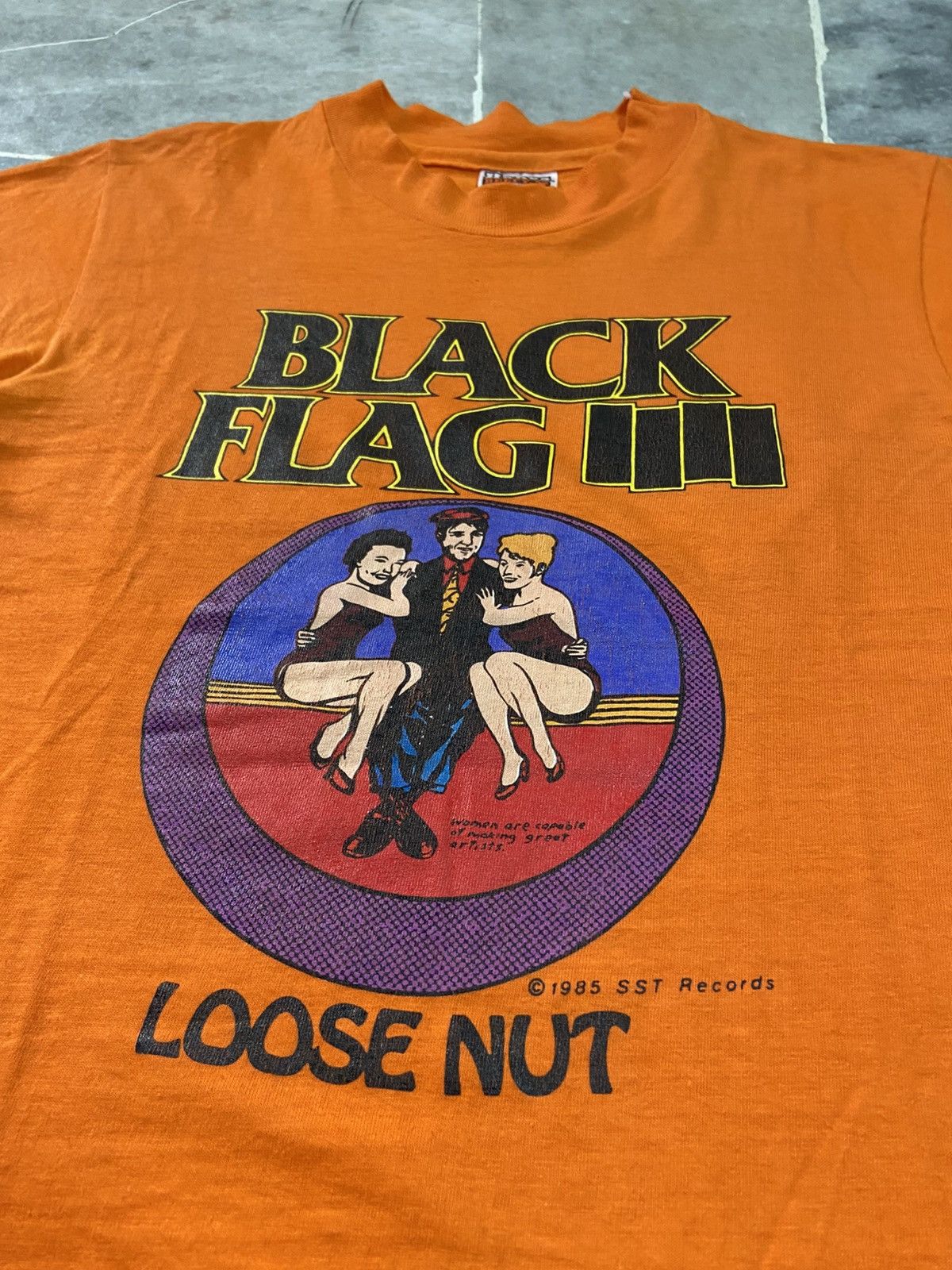 Band Tees 1985 BLACK FLAG Loose Nut Tee Size US S / EU 44-46 / 1 - 4 Thumbnail