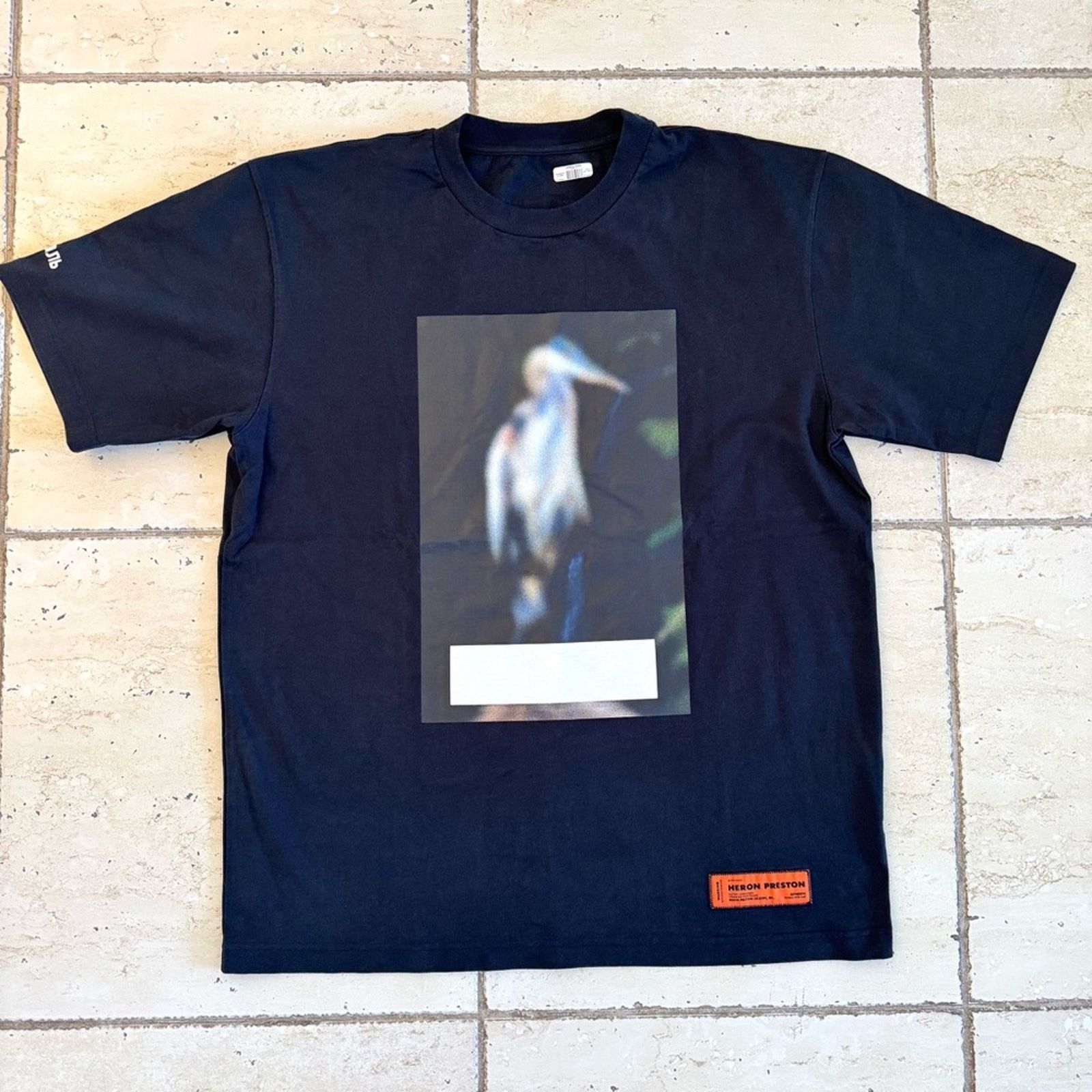 Heron Preston NWOT! Heron Preston Tshirt For Men, Size M, Black, Authentic Size US M / EU 48-50 / 2 - 2 Thumbnail
