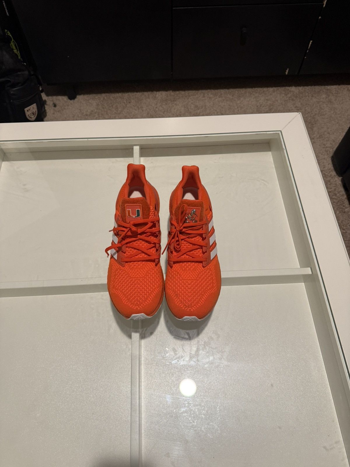 Adidas Adidas Ultraboost x Miami University Size US 14 / EU 47 - 3 Thumbnail