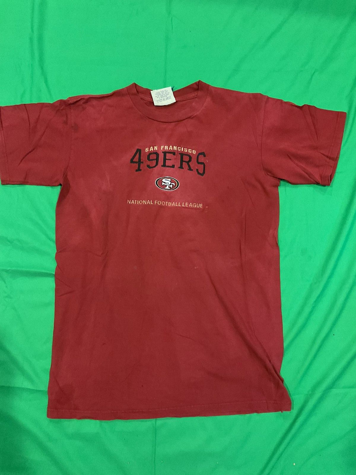 NFL × Vintage San Francisco 49ers red and black tshirt Size US XL / EU 56 / 4 - 1 Thumbnail