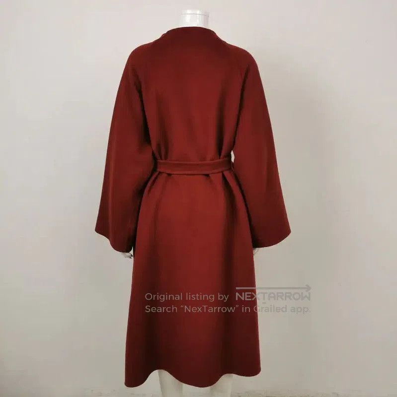 Max Mara MaxMara Women's Red Cashmere Coat . Size S / US 4 / IT 40 - 2 Thumbnail